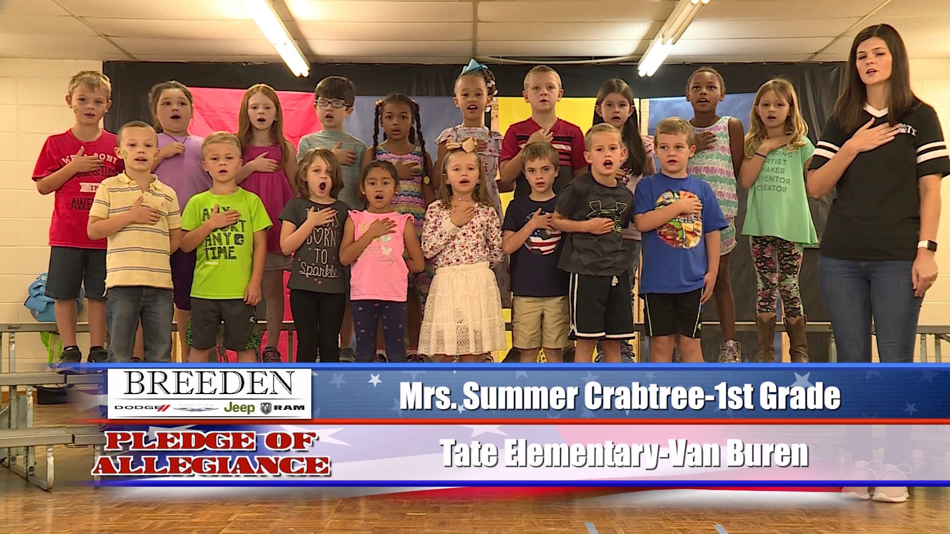 Mrs. Summer Crabtree  1st Grade Tate Elementary, Van Buren