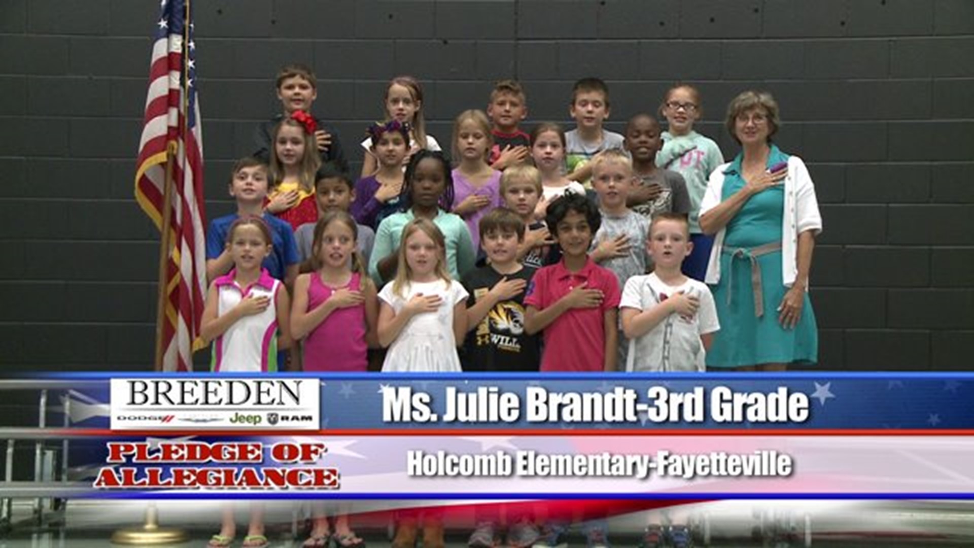 Holcomb Elementary, Fayetteville - Ms. Julie Brandt - 3rd Grade