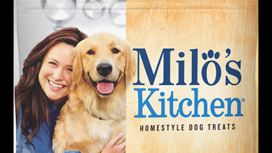 Two Kinds Of Milo s Kitchen Dog Treats Recalled After Illness Reports 5newsonline