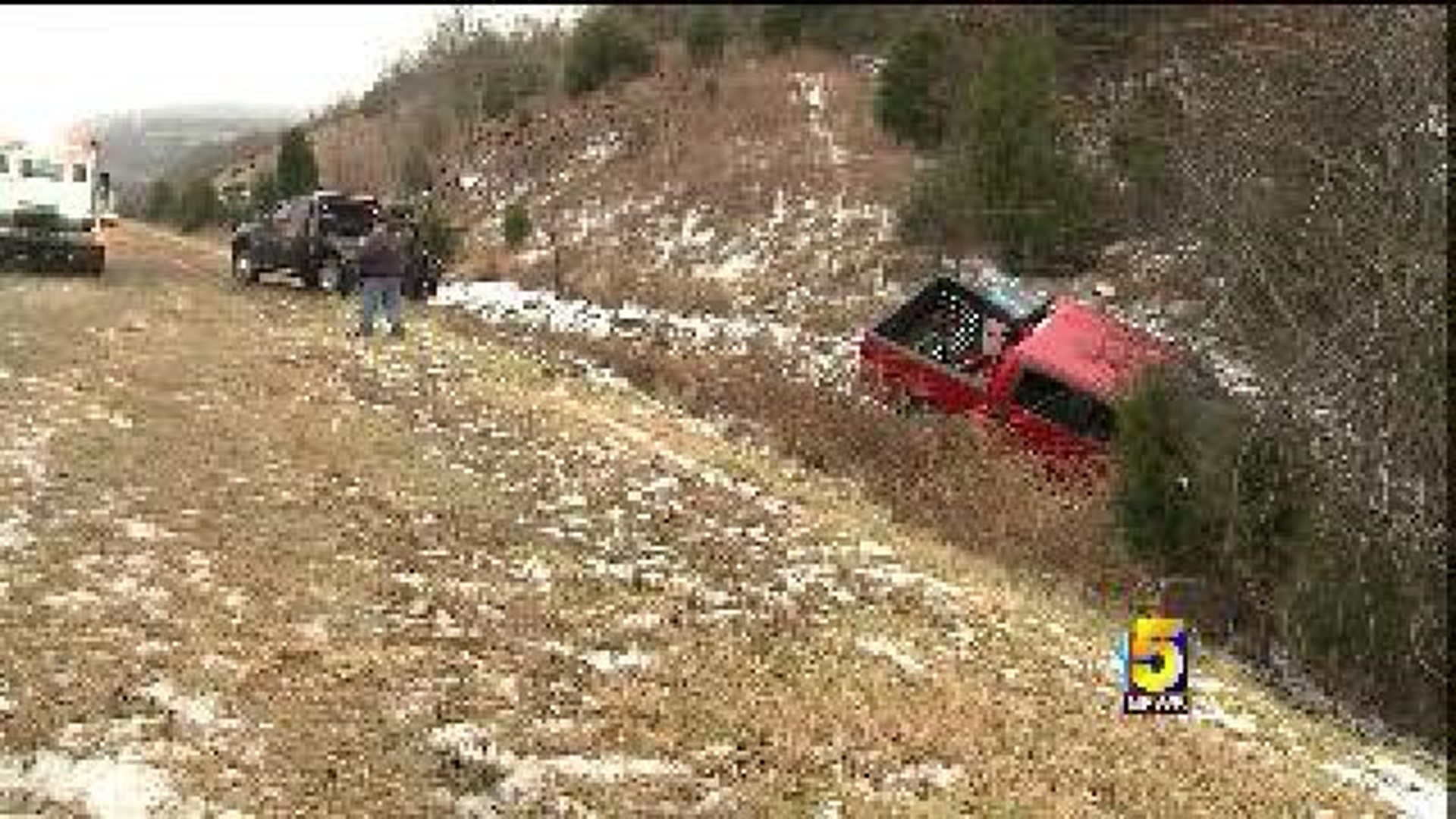 Icy Roads Lead to Accidents, Slow Thursday Commute