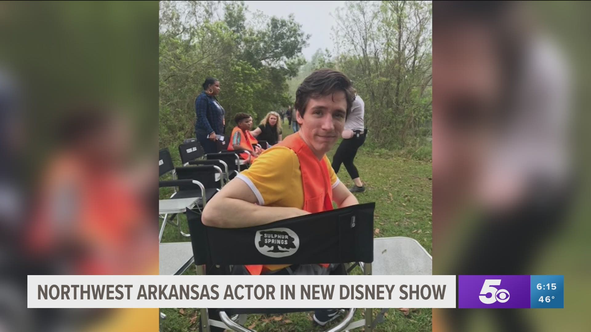 Adam Henslee will be appearing on the Disney channel’s show "Secrets of Sulphur Springs."