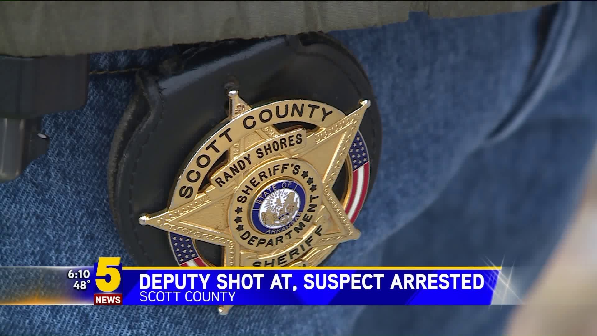 Deputy Shot At, Suspect Arrested