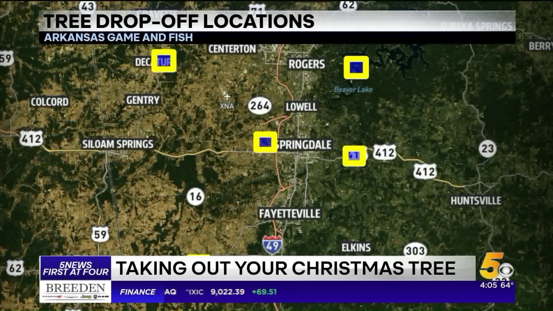 Live Christmas Tree Disposal Locations In Northwest Arkansas