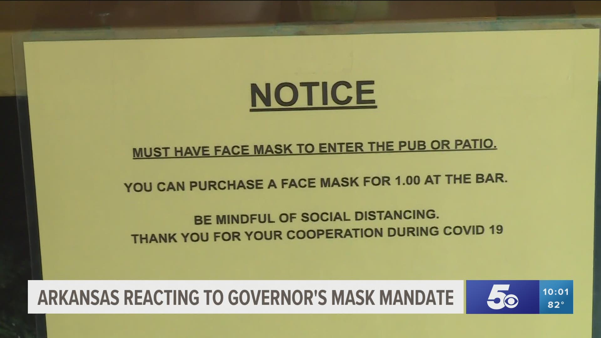 Arkansas passes statewide face mask mandate