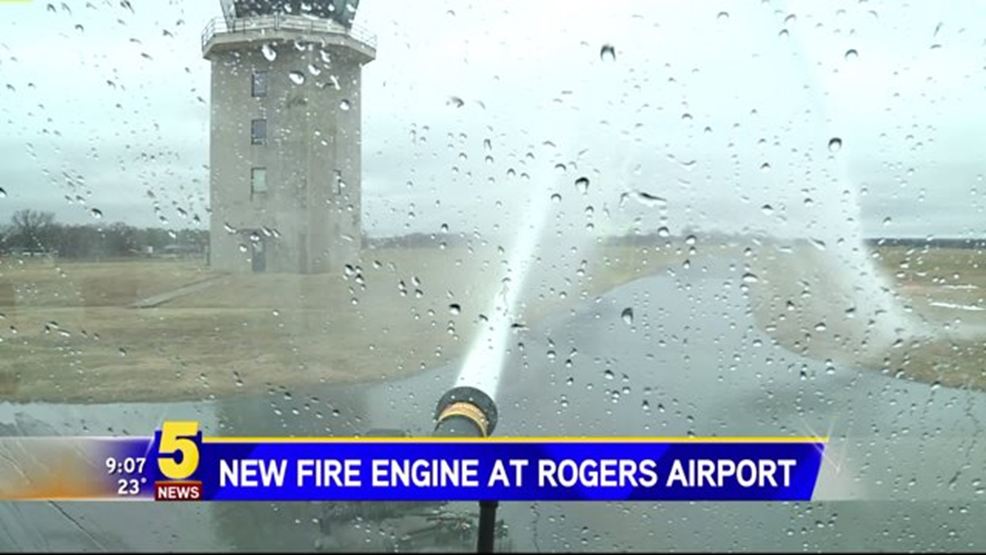 Sneak Peek: New Rogers Airport Fire Engine