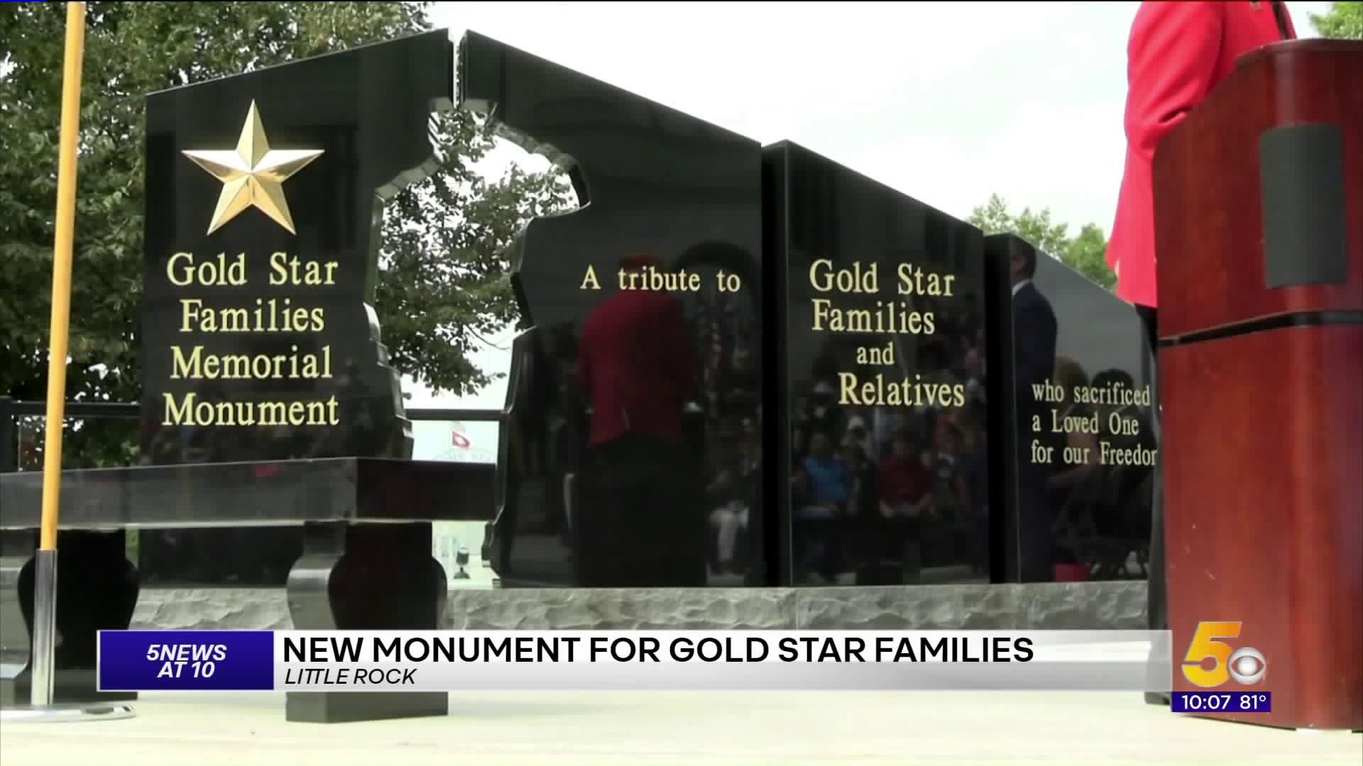 New Monument At Arkansas Capitol Honors Families Fallen Soldiers Leave Behind