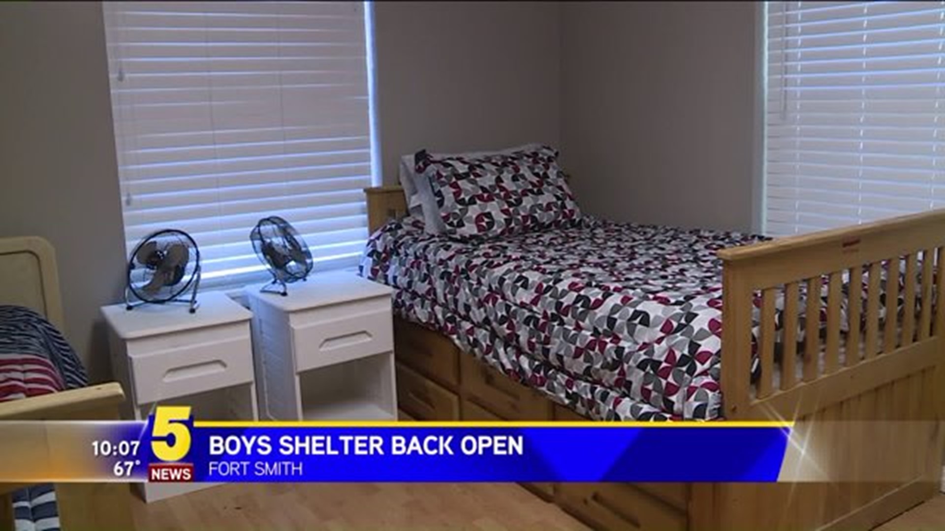 Boys Shelter Back Open