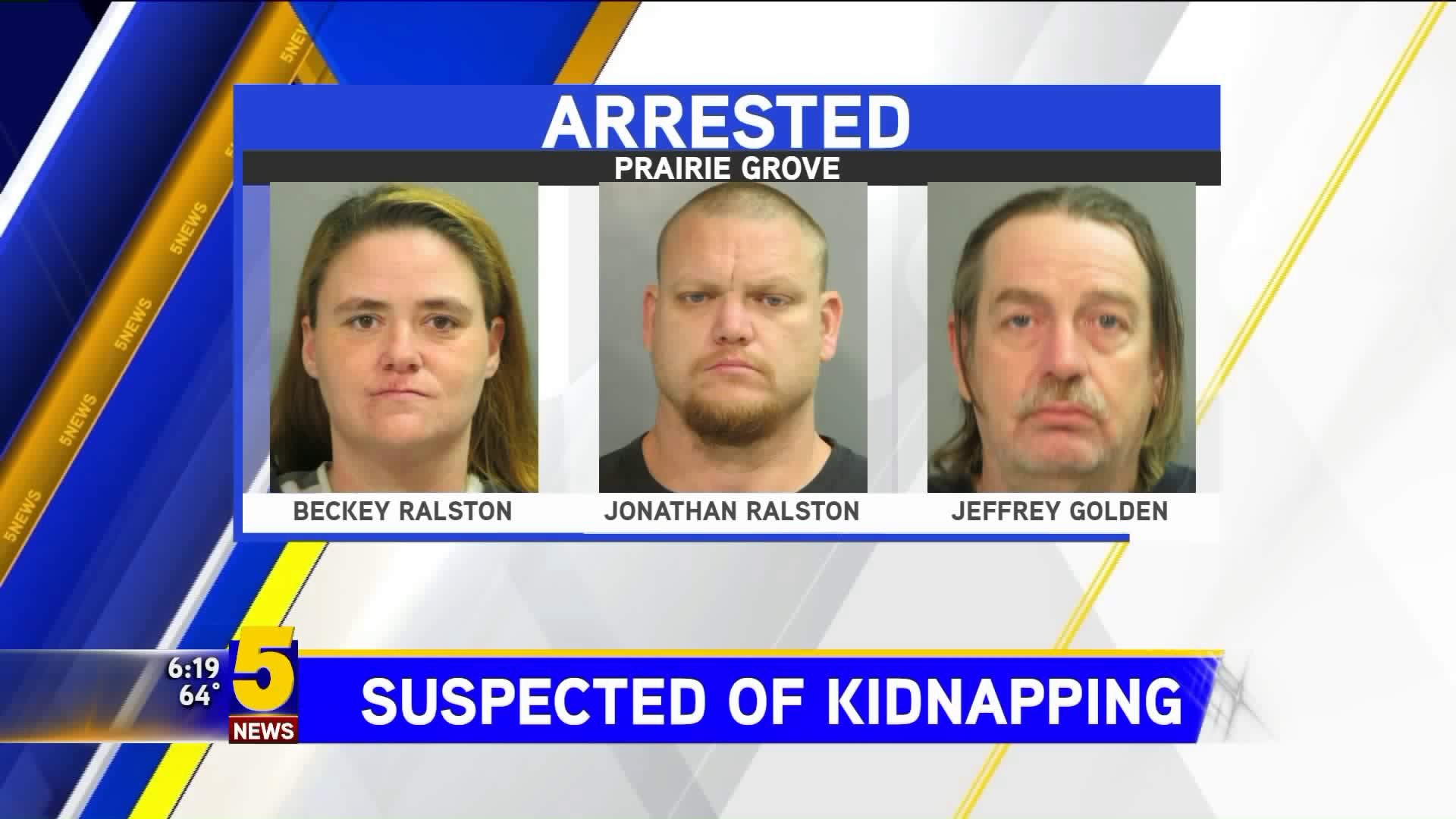3 Arrested For Kidnapping, Robbery, Aggravted Assault