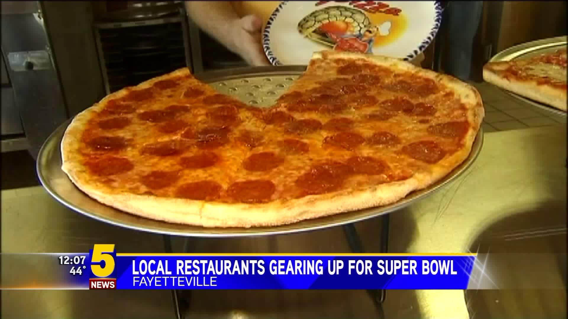 Local Restaurants Gearing Up For Super Bowl Fayetteville