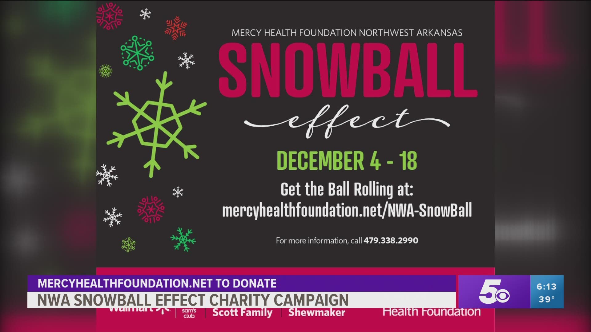 NWA Snowball Effect Charity Campaign