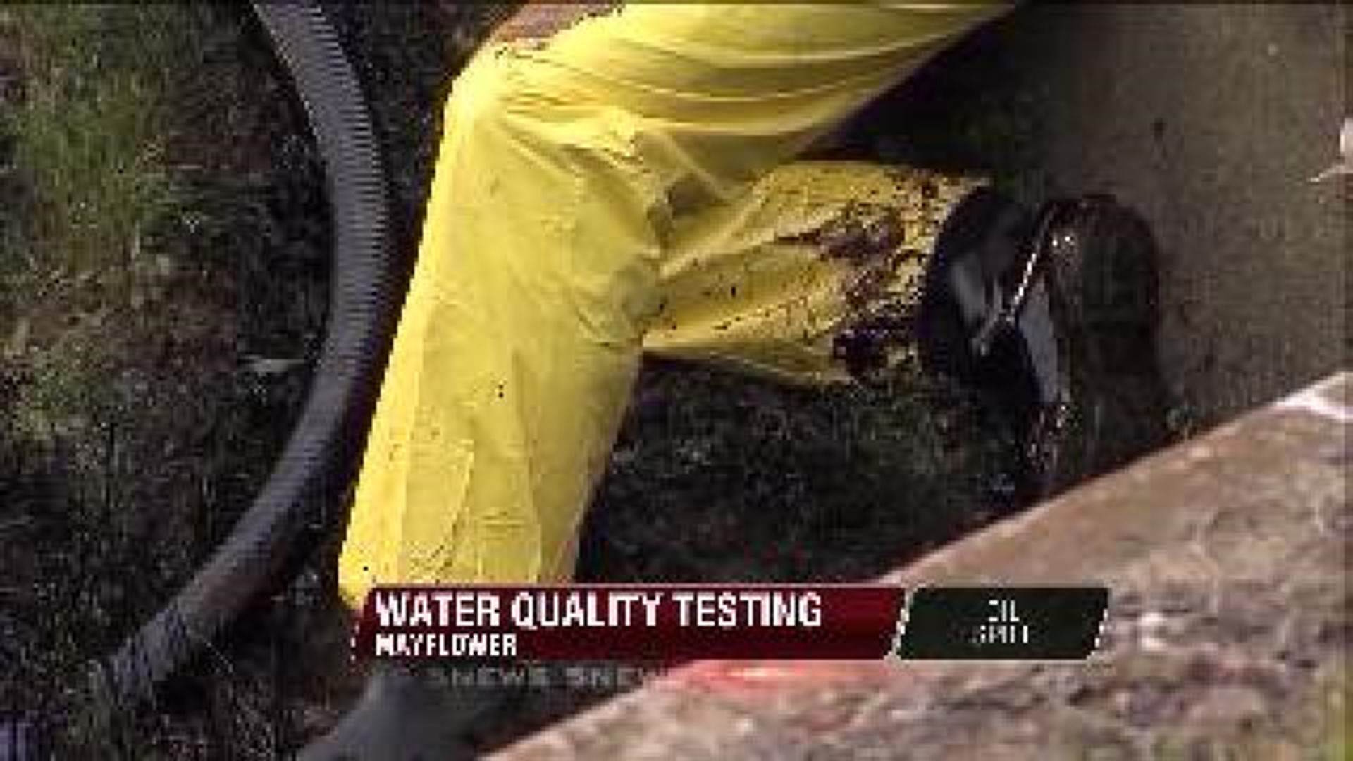 Water Quality Testing Underway