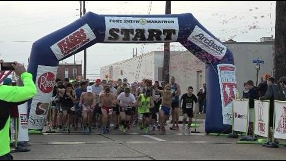 Cold Weather Didn’t Keep Runners From 4th Annual Fort Smith Marathon