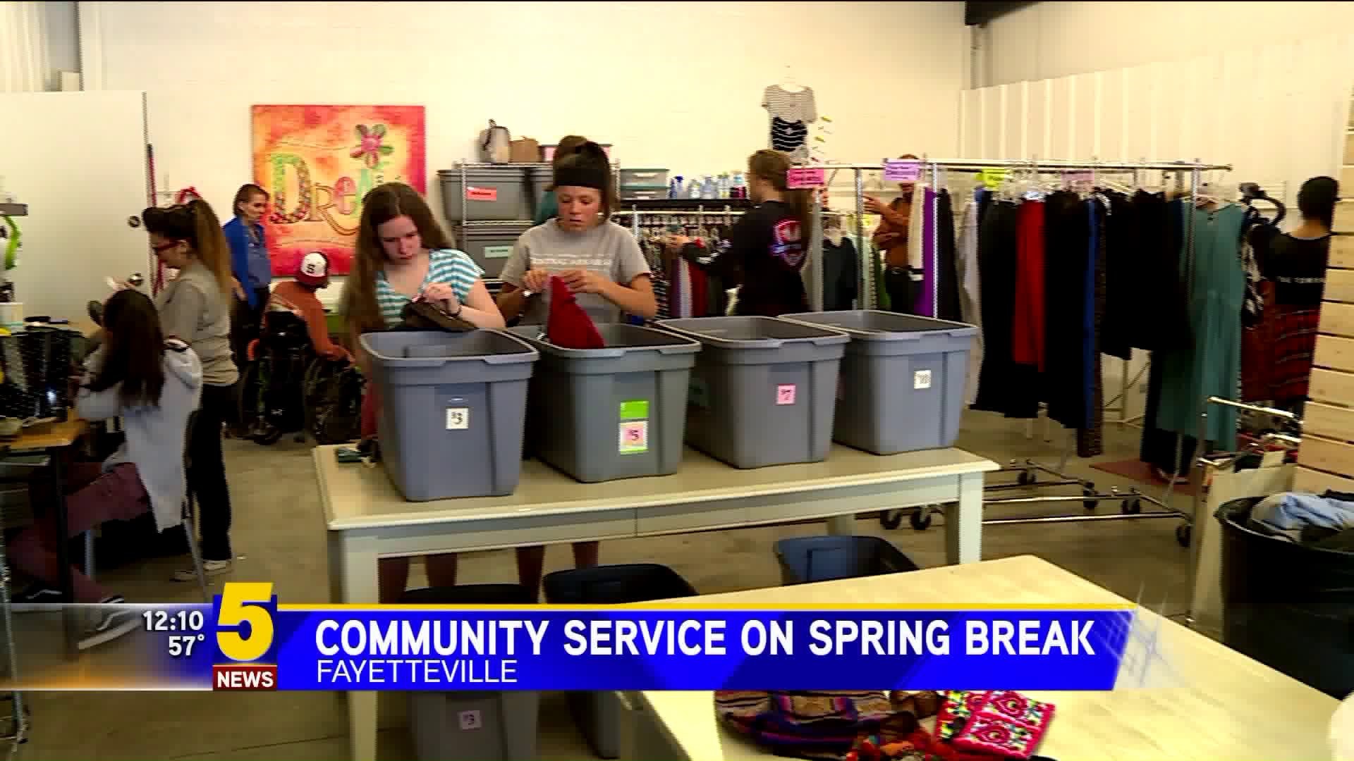 Community Service on Spring Break