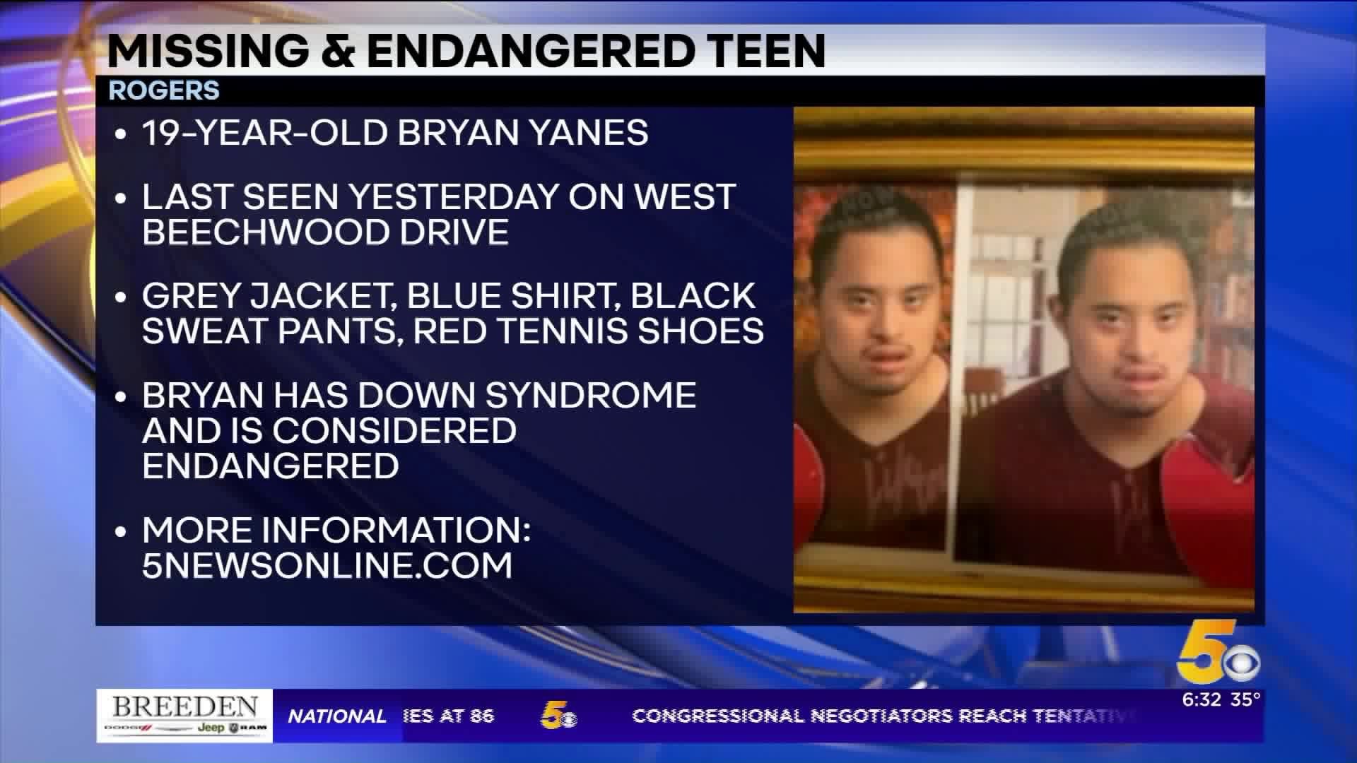 UPDATE: Missing Teen Has Been Found