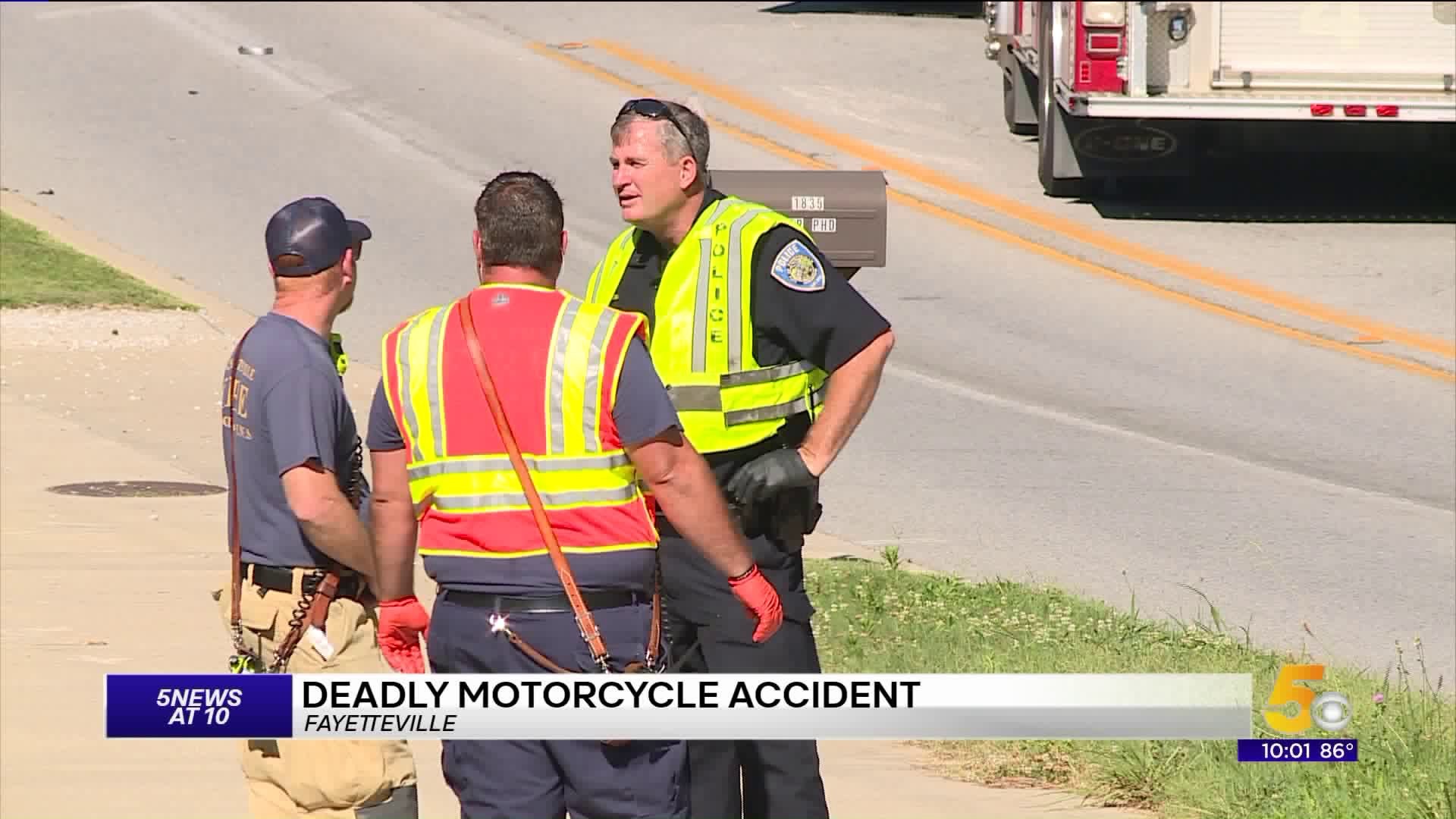 Deadly Motorcycle Accident in Fayetteville