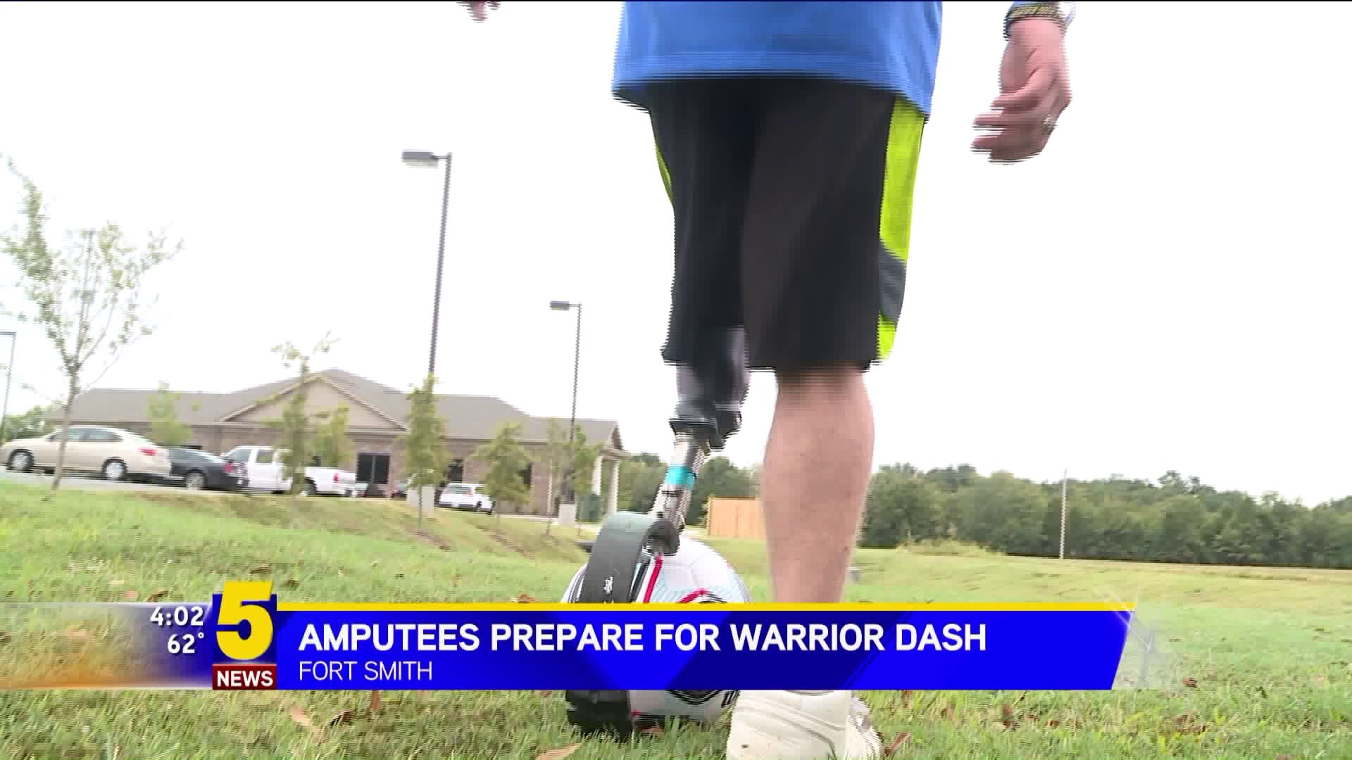 Amputees Prepare For Warrior Dash