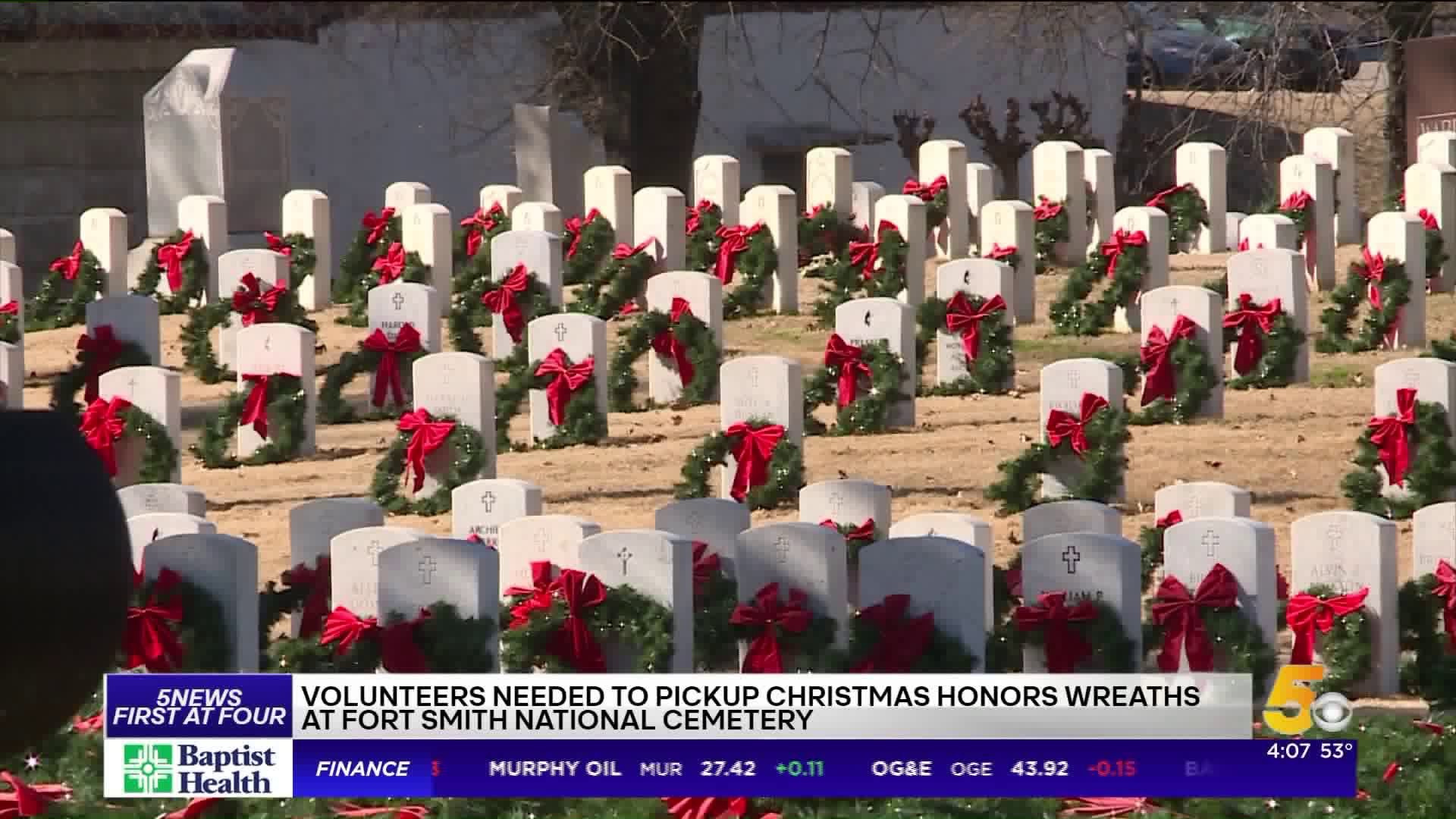 Volunteers Needed To Pick Up Wreaths At Fort Smith National Cemetery