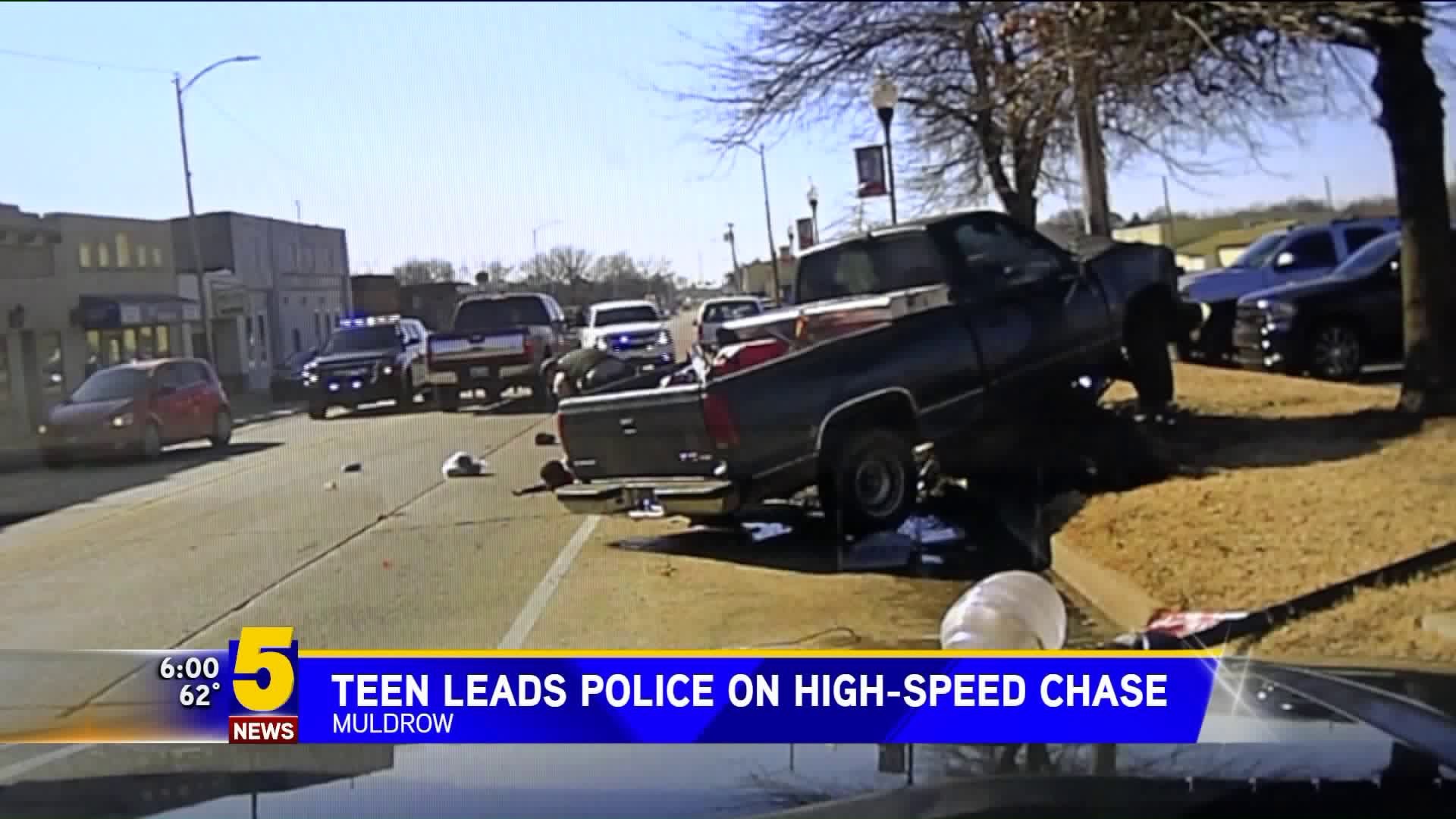 Teen Leads Police On High-Speed Chase