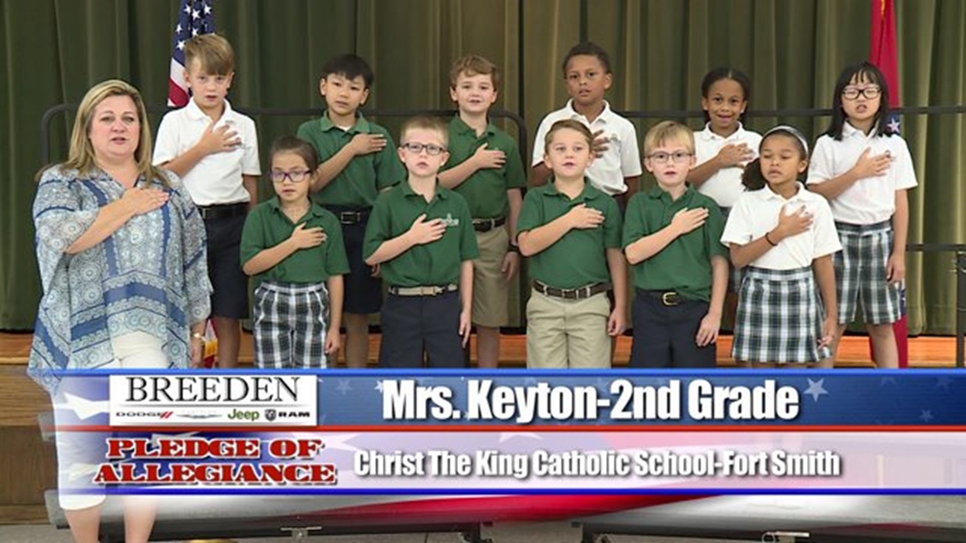 Christ the King Catholic School - Fort Smith - Mrs. Keyton - 2nd Grade