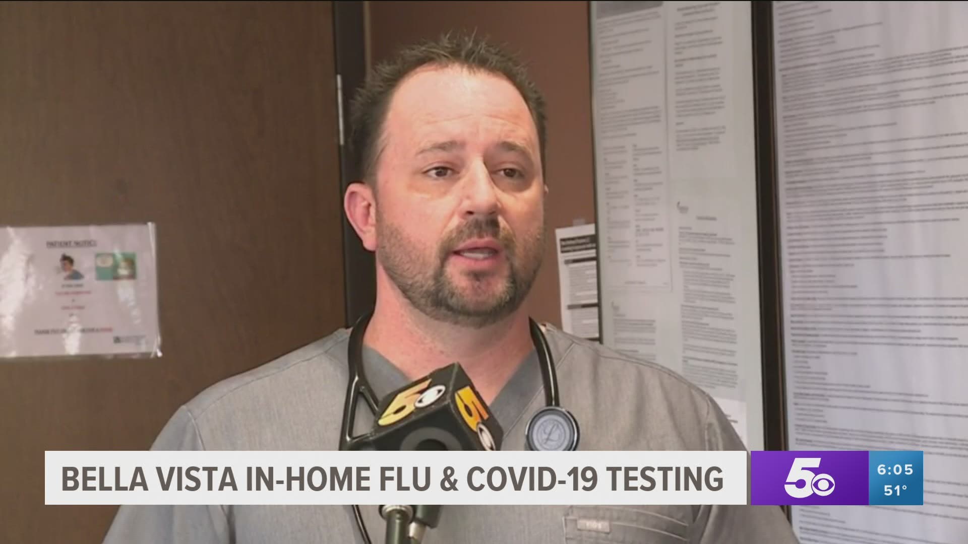 Bella Vista in-home flu testing