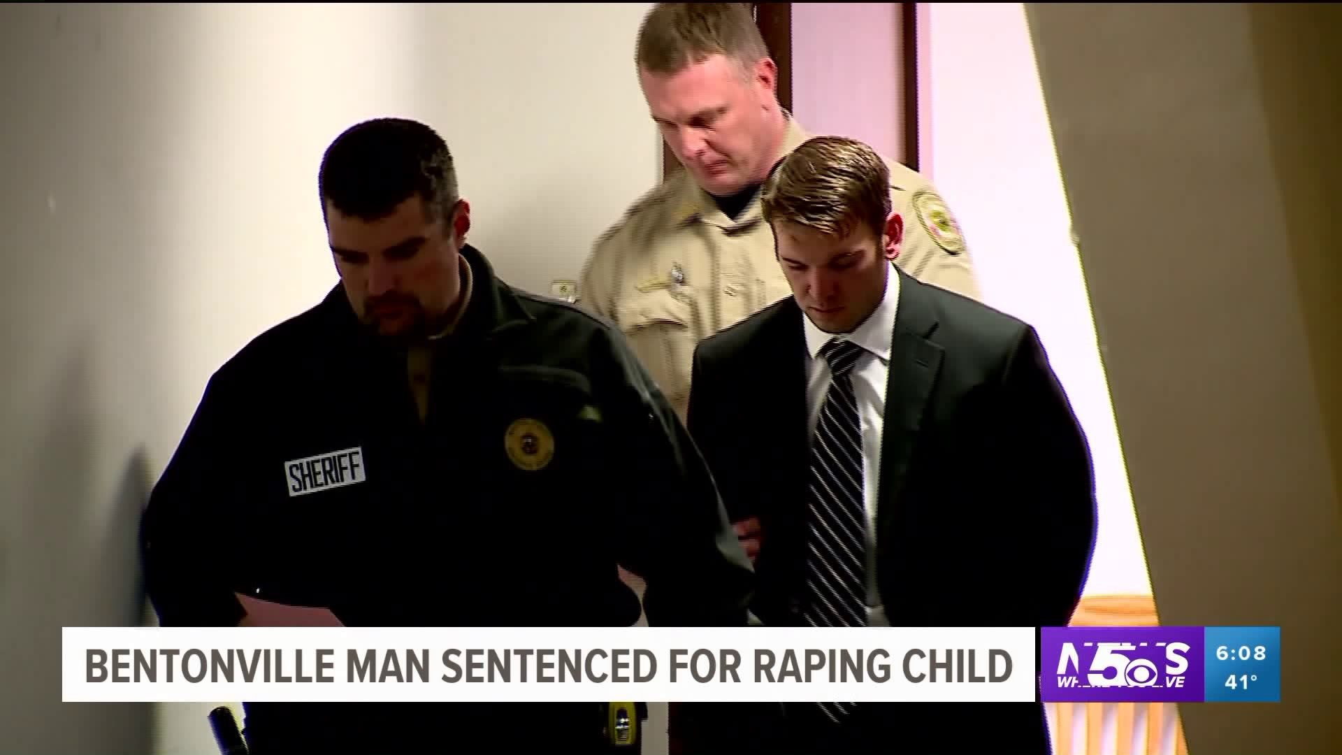 Bentonville Man Sentenced To 30 Years For Raping A Child
