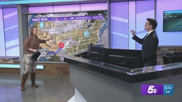 Flurries moving in tonight across parts of Arkansas and Oklahoma | Jan 26 Forecast