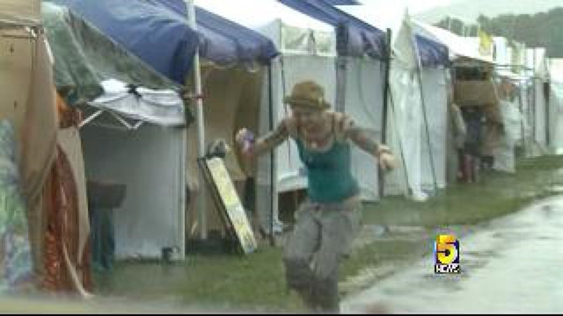 Wakarusa Goers Ride Out Storm