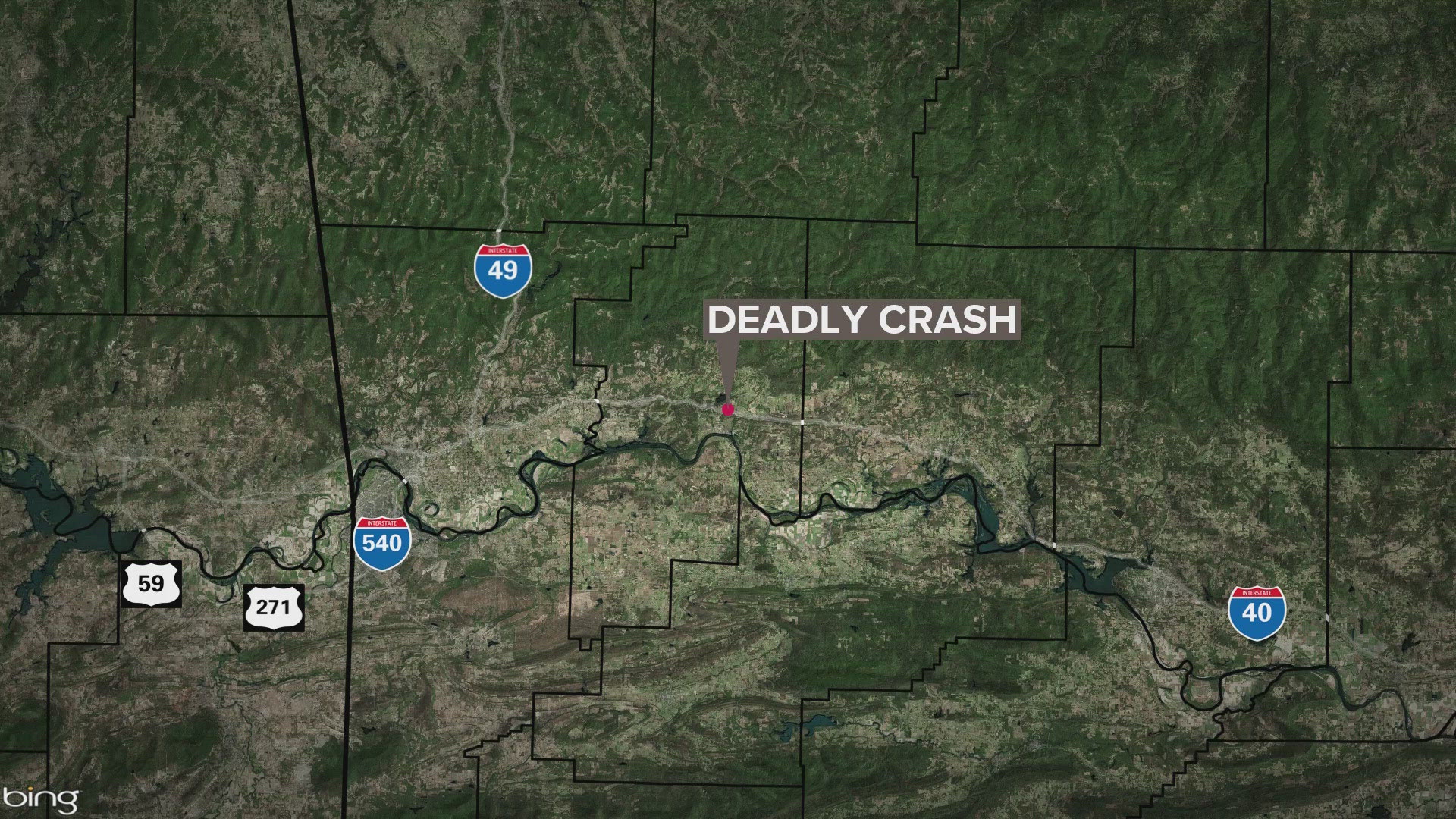 WE'VE JUST LEARNED THAT THREE PEOPLE DIED IN A CAR CRASH IN OZARK THIS MORNING...