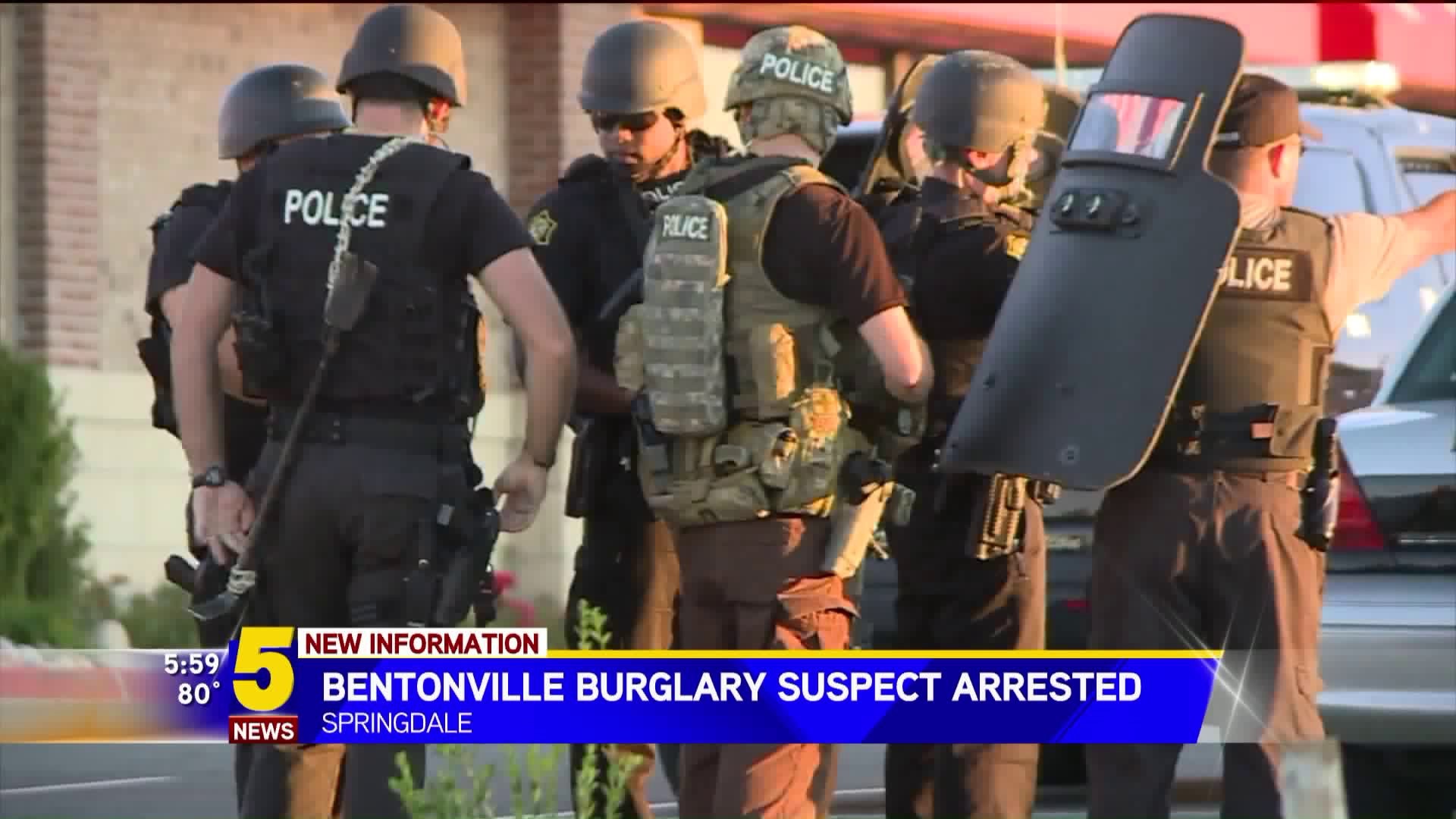 Burglary Suspect Arrested