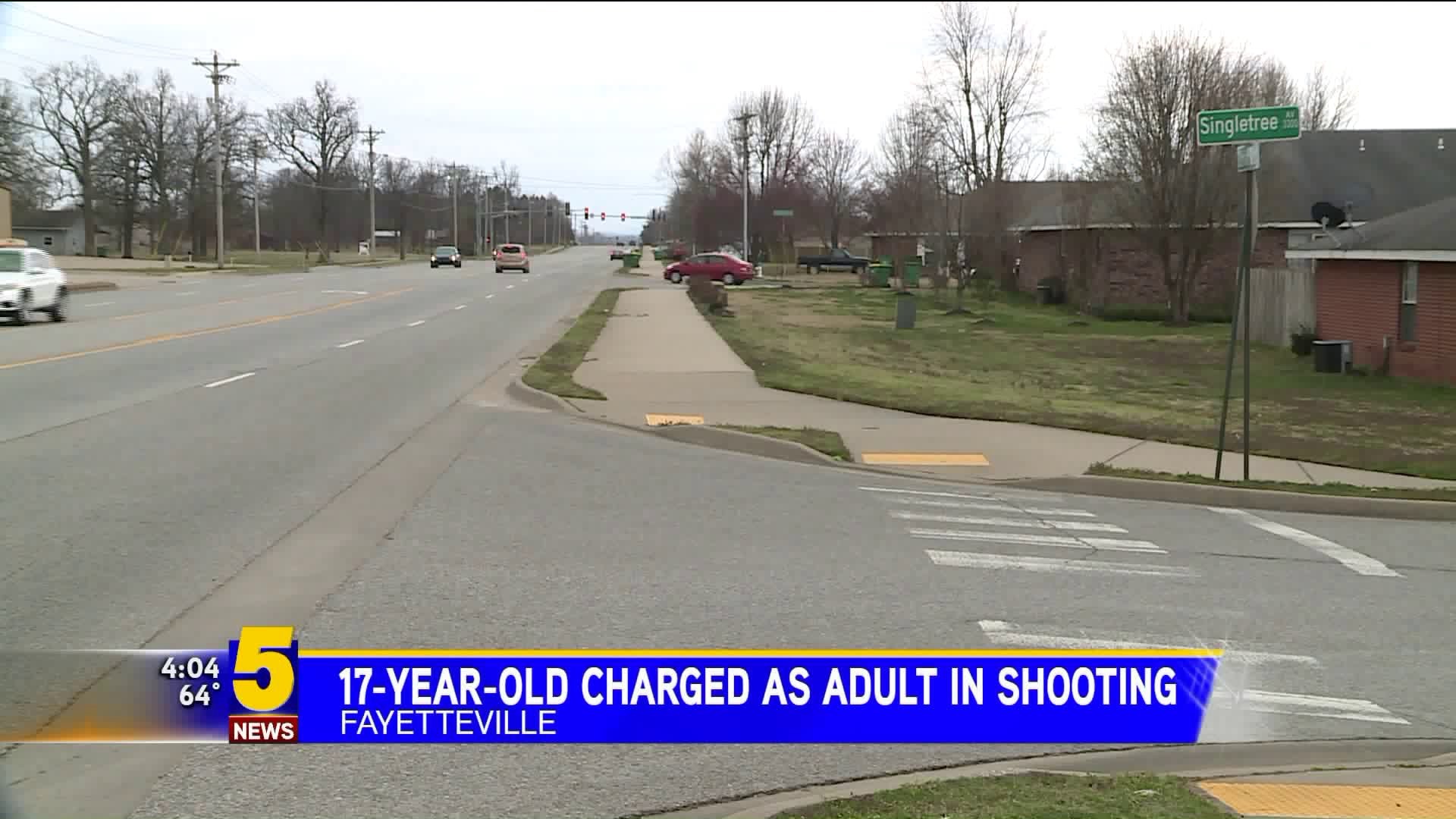 17-year-old Charged As Adult In Shooting