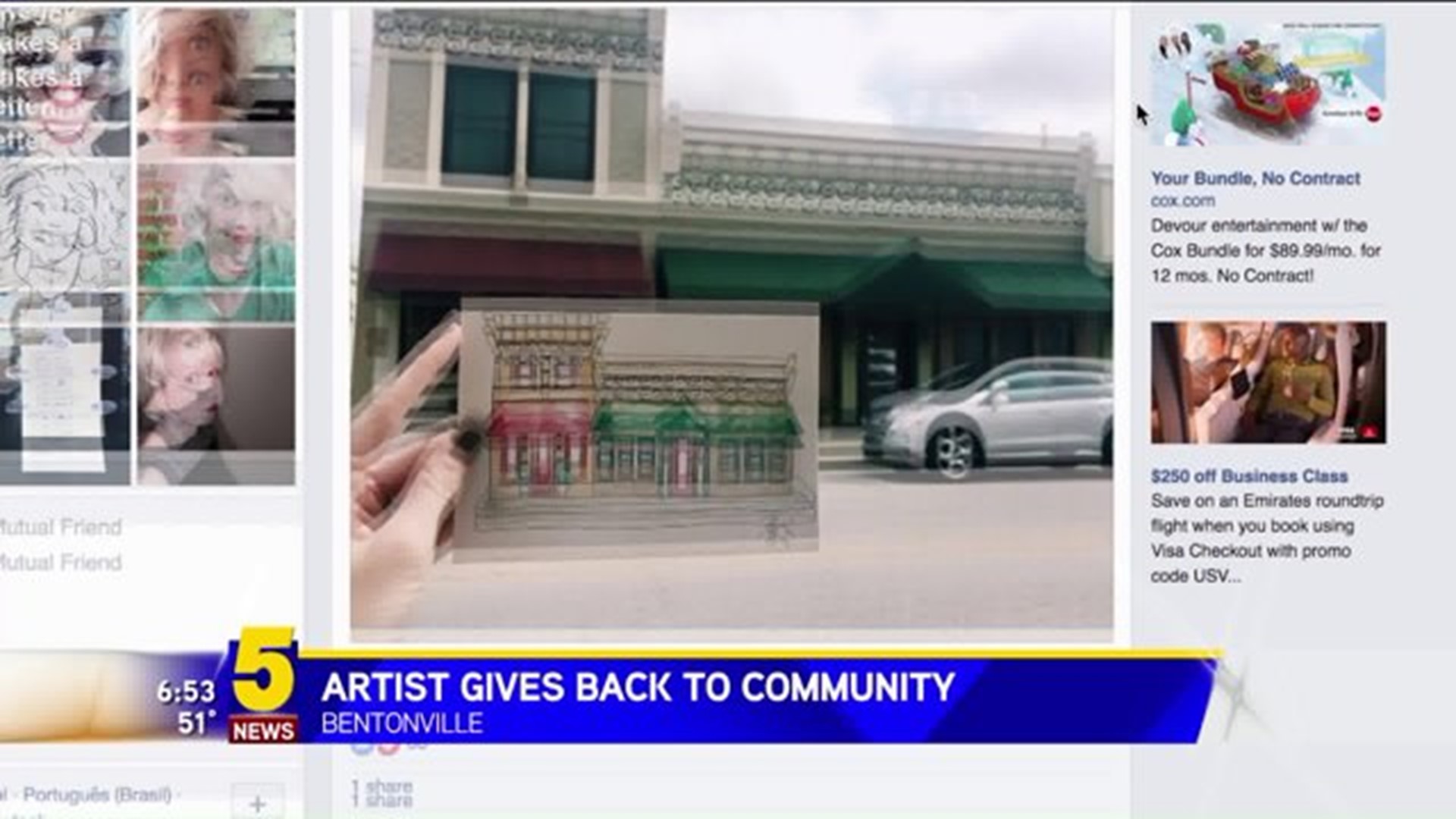 Local Artist Gives Back