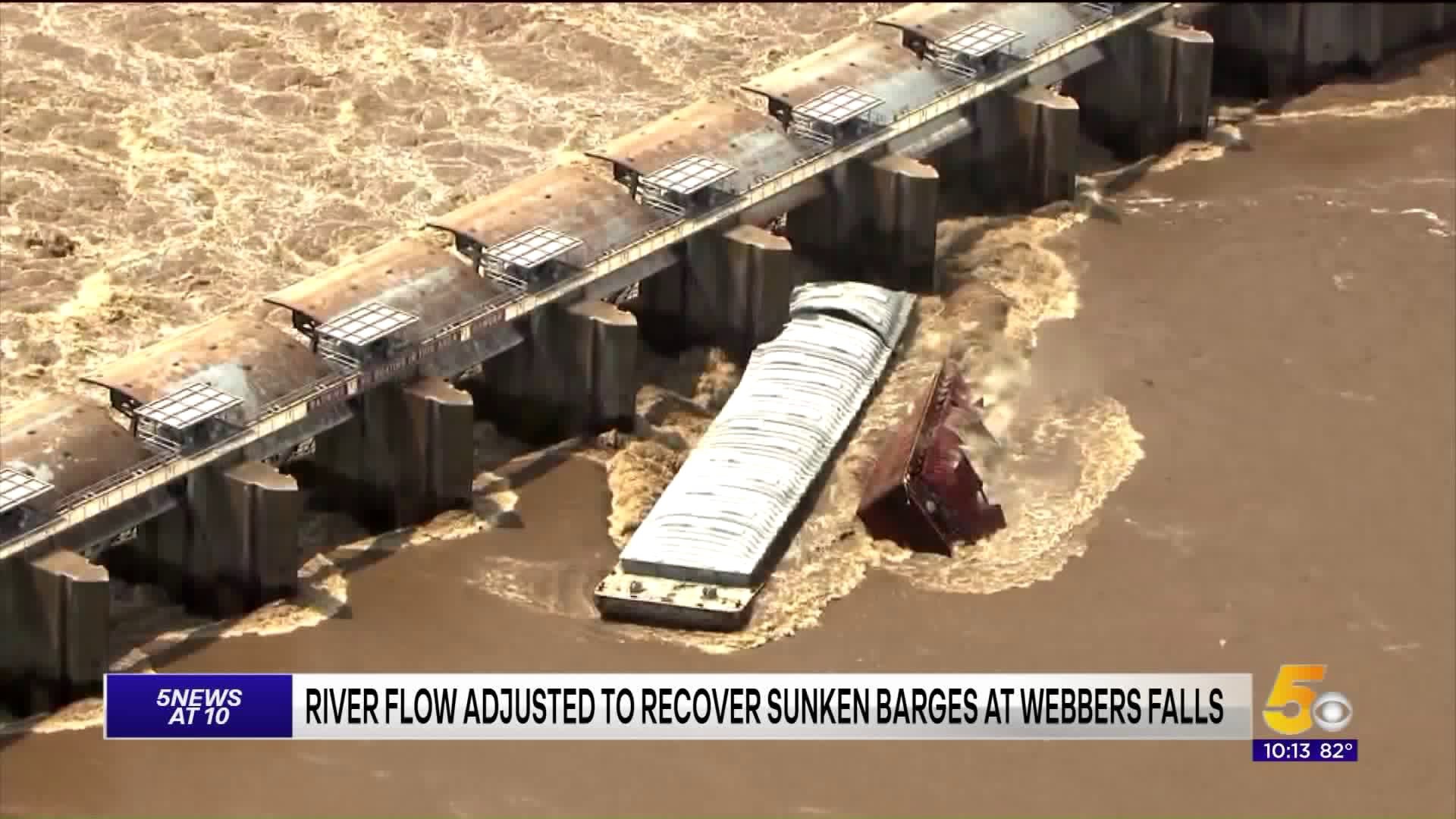 River Flow Adjusted To Recover Oklahoma Sunken Barge