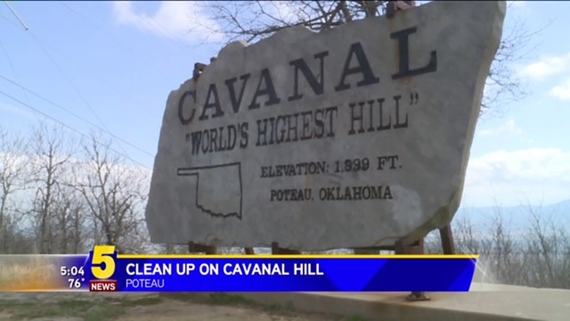 Clean Up On Cavanal Hill