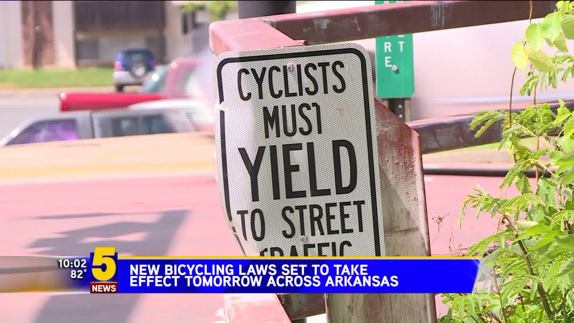 New Cycling Laws Take Effect Tomorrow