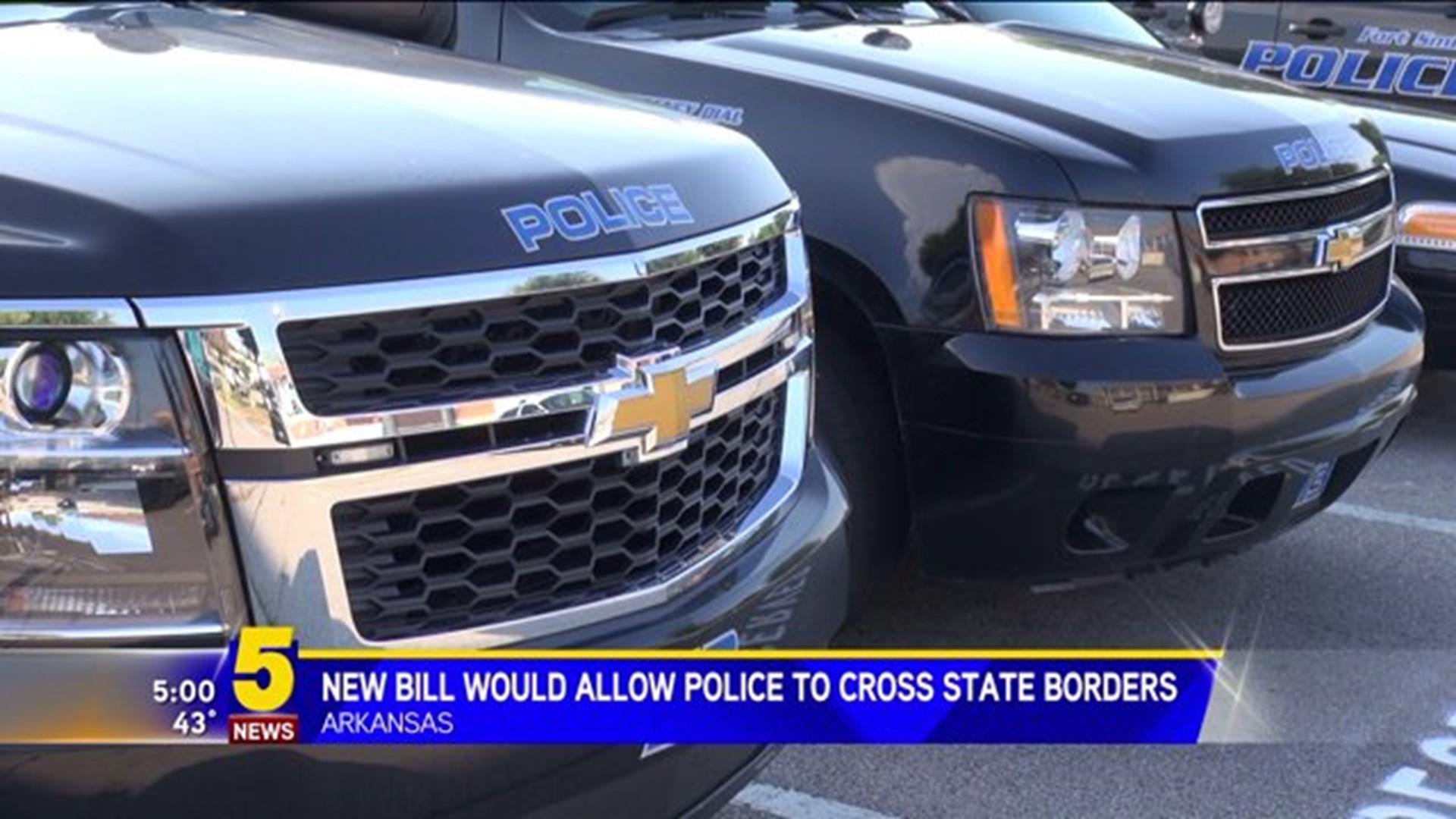 New Bill Would Allow Police To Cross State Borders