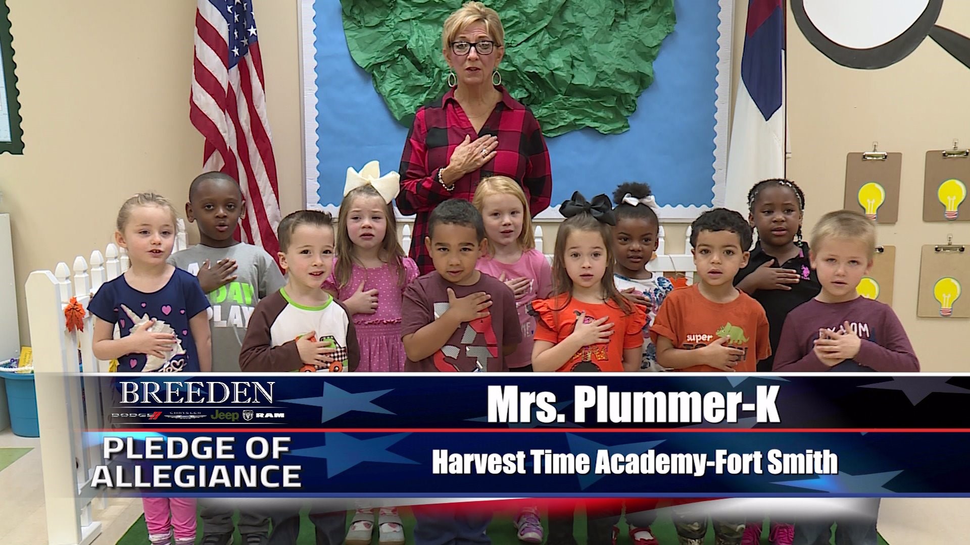 Mrs. Plummer  K Harvest Time Academy, Fort Smith