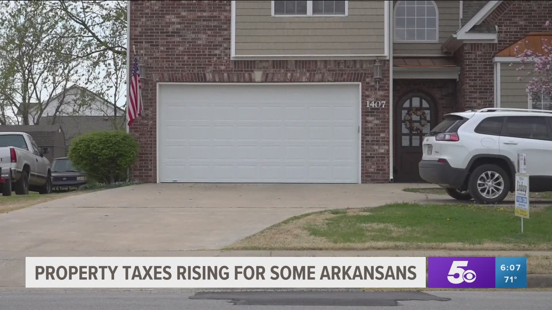Many homeowners in NWA are receiving property tax bills higher than ever.