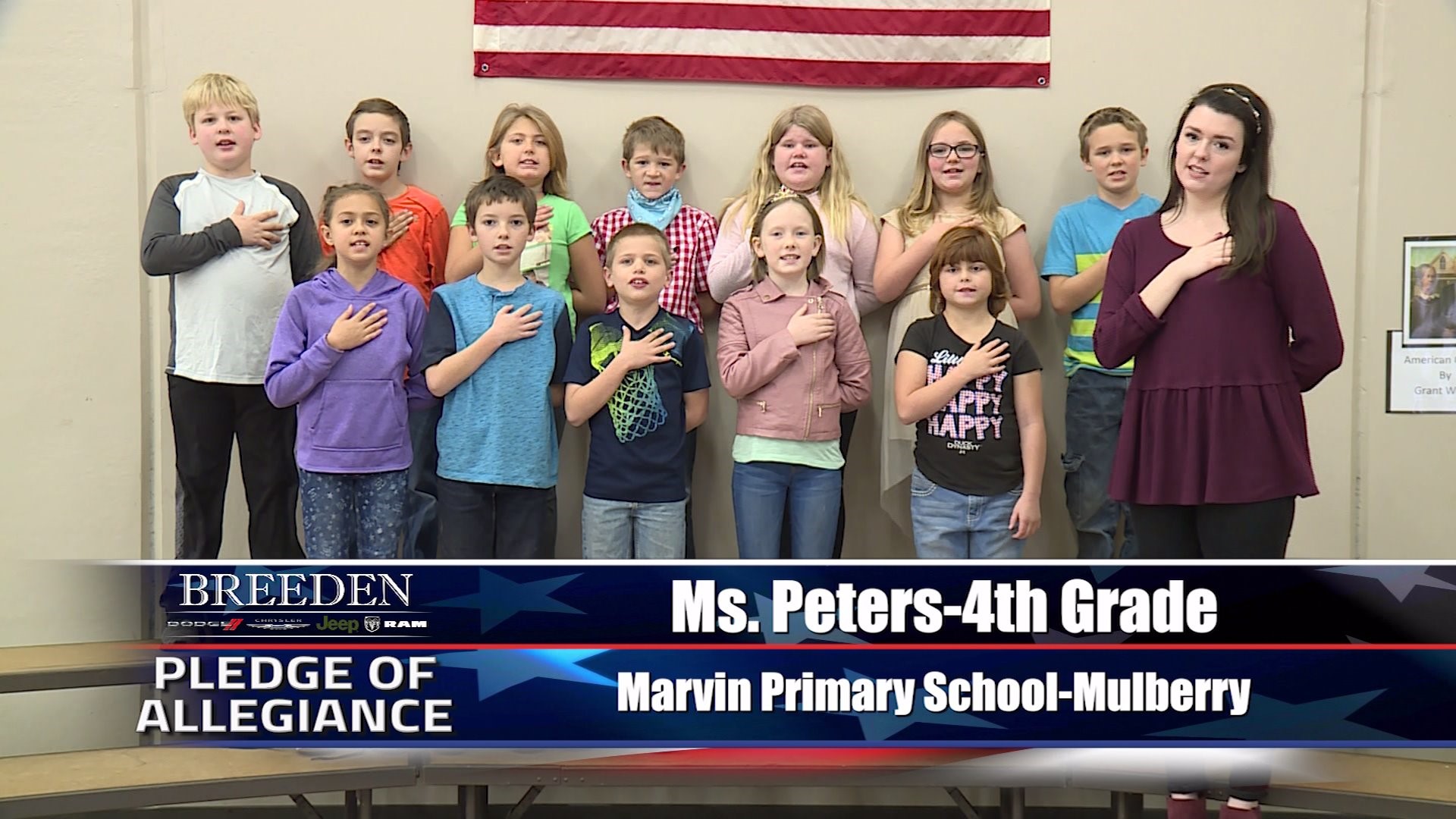 Ms. Peters  4th Grade Marvin Primary School, Mulberry