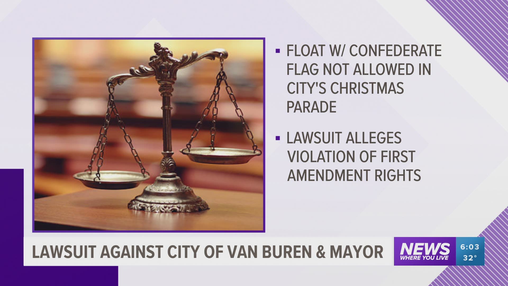 Lawsuit filed against the City of Van Buren and Mayor