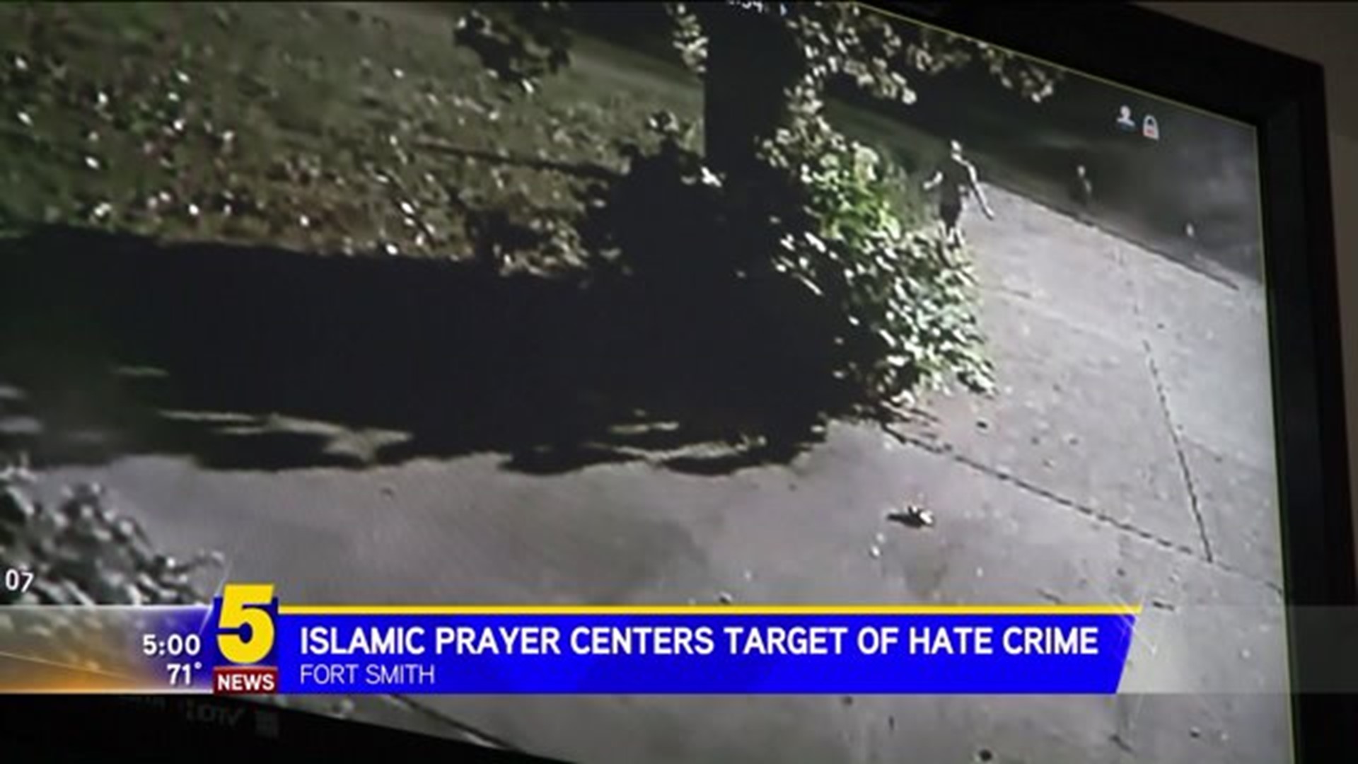 Islamic Prayer Centers Target of Hate Crime