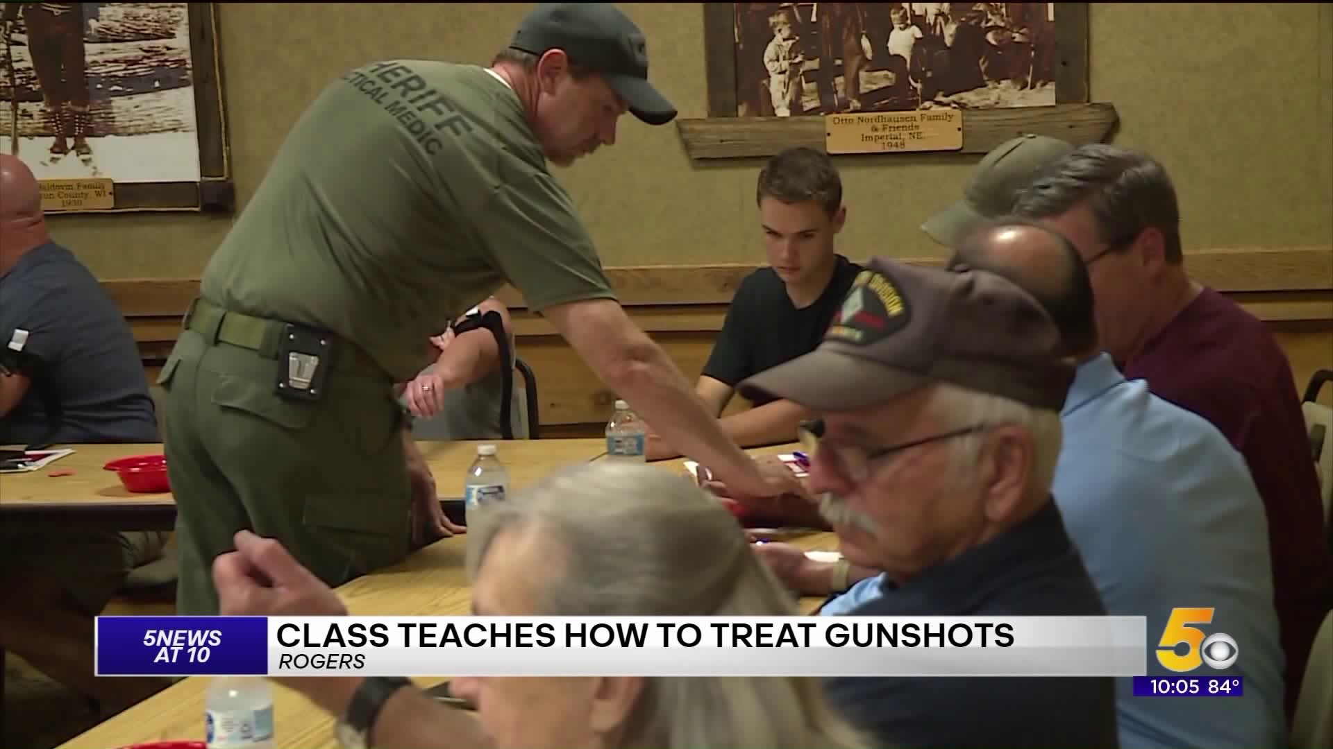 Tactical Medics Teach Class On How To Treat Gunshot Wounds In Rogers