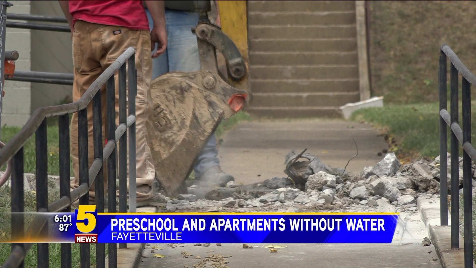 Preschool And Apartments Without Water
