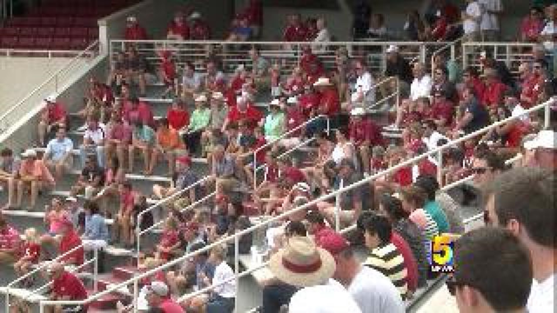 Open Scrimmage For Fans To Get First Look At Razorback Football This Season