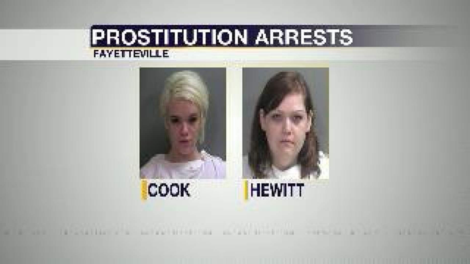 5 Arrested in Fayetteville Prostitution Sting