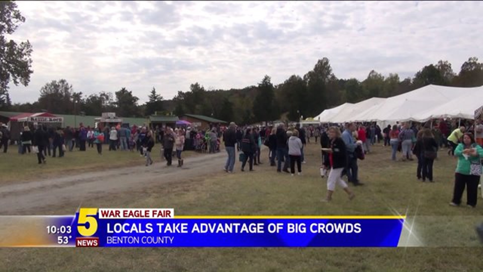 War Eagle Fair Brings In Money For Locals