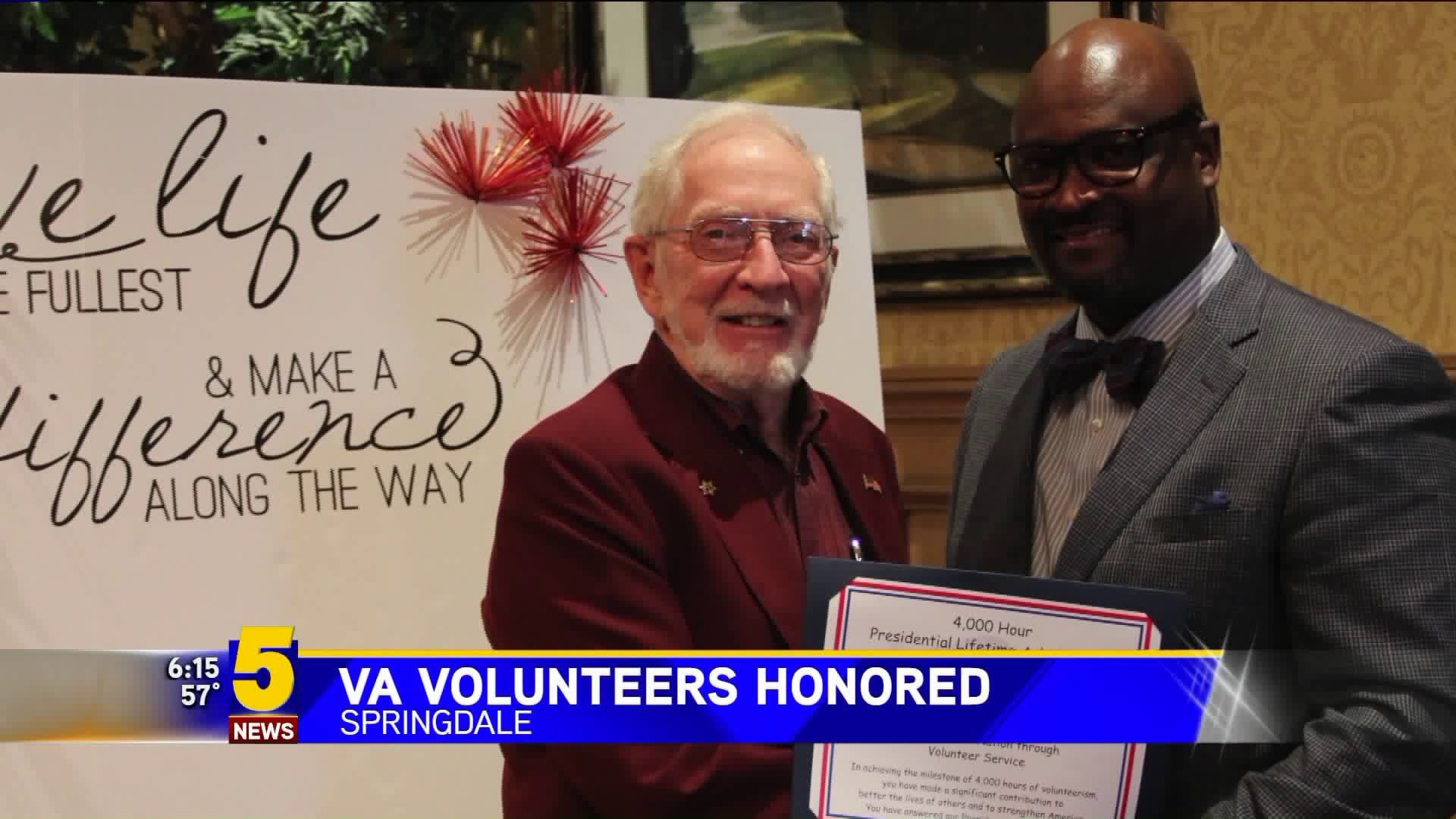 VA Volunteers Honored