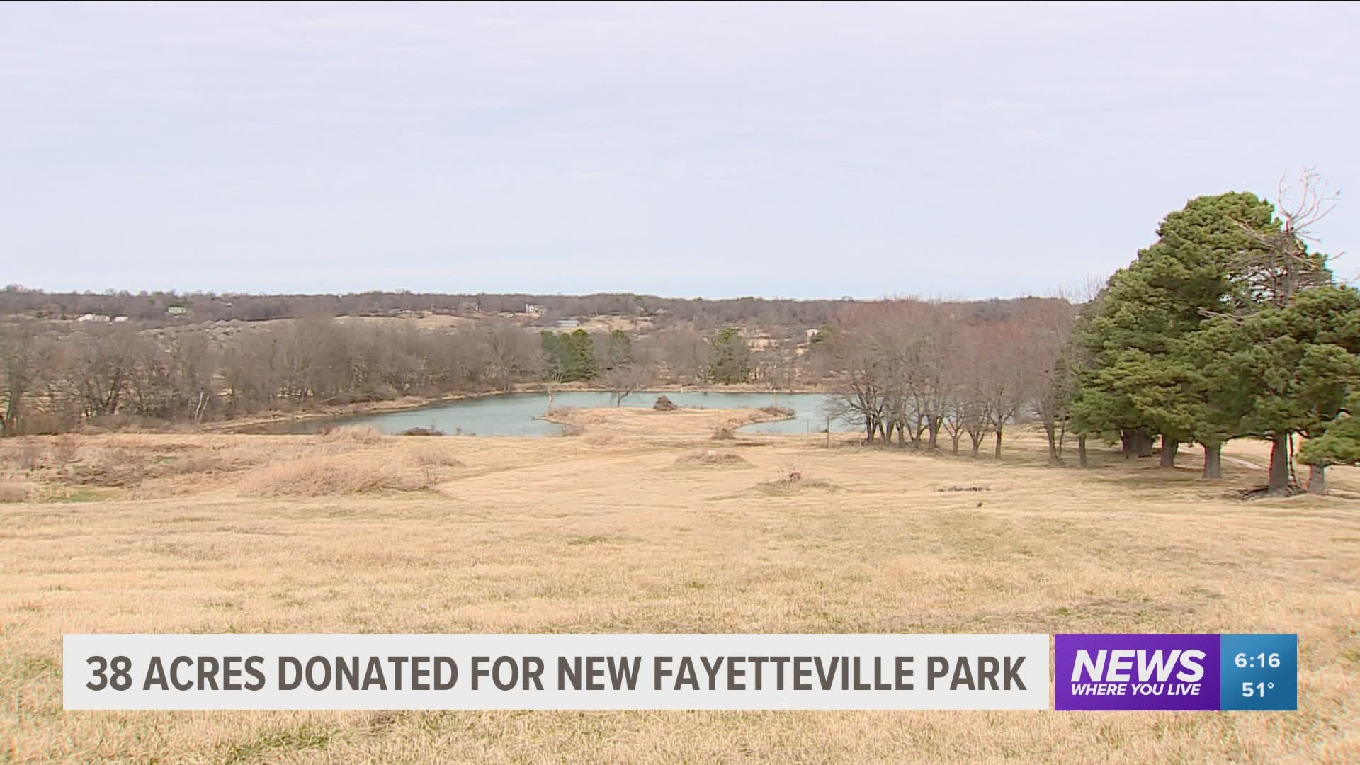 The owners of Underwoods Fine Jewelry donated 38 acres of land to the city as part of a 65-acre park in the south part of the city. https://bit.ly/2Y5FQt7