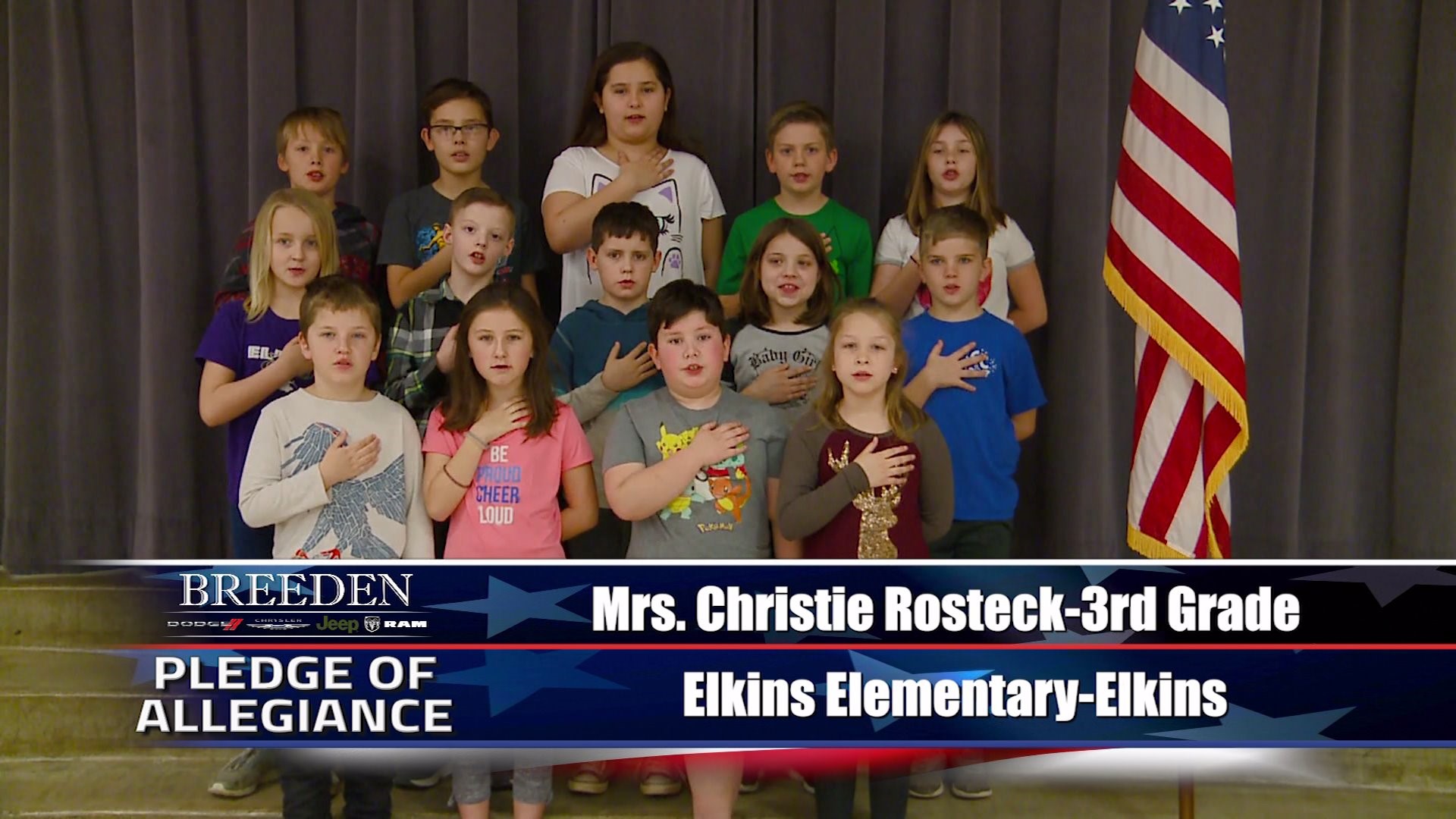 Mrs. Christie Rosteck - 3rd Grade Elkins Elementary, Elkins