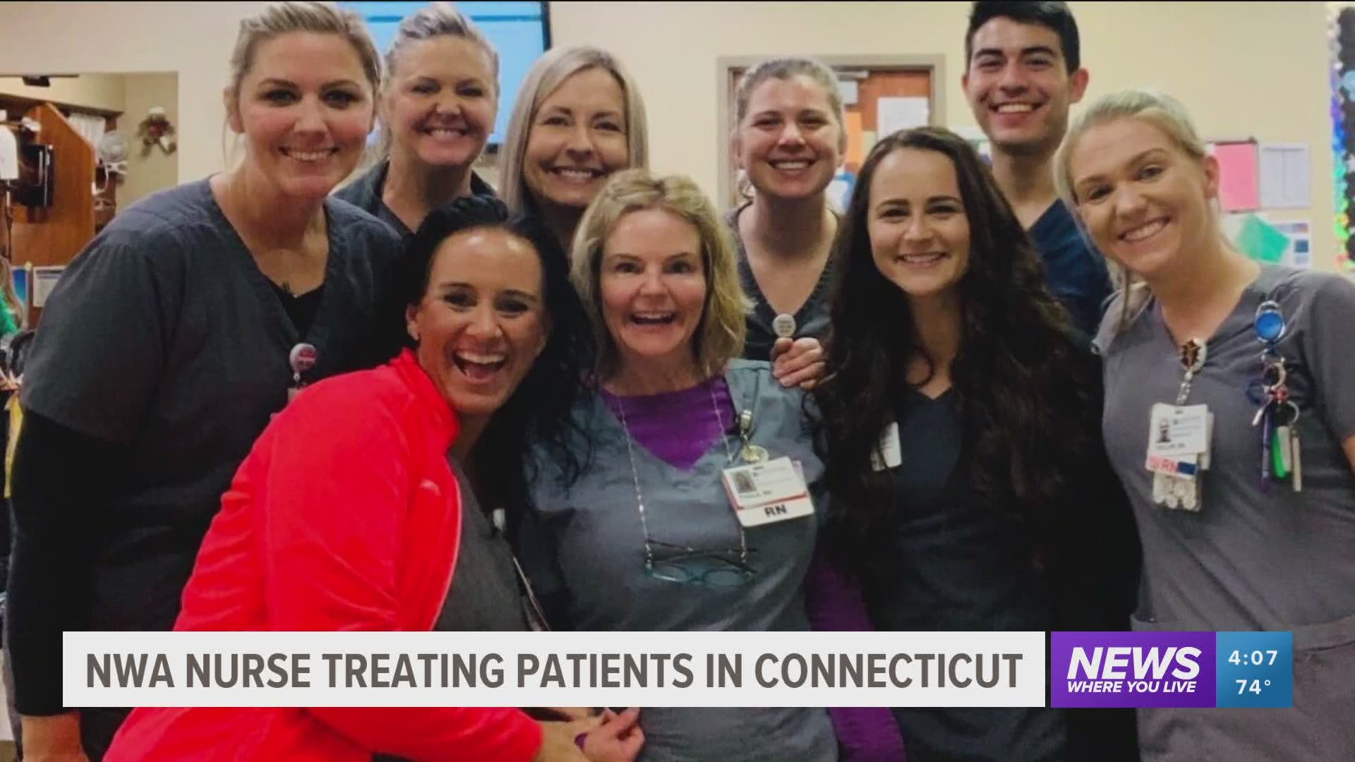 NWA nurse treating patients in Connecticut opens up about experience