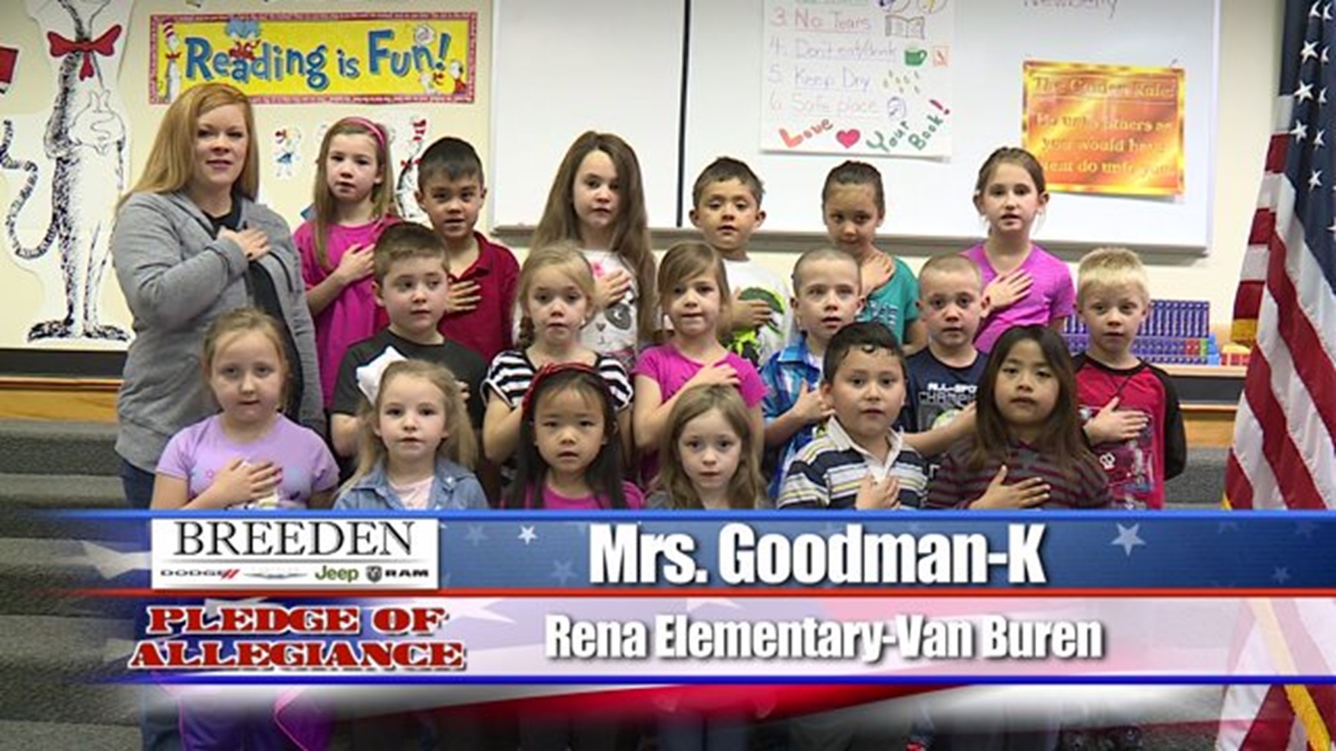 Rena Elementary - Van Buren, Mrs. Goodman - Kindergarten